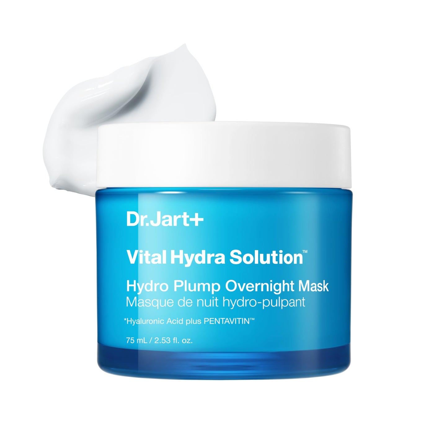 Dr.Jart+ Vital Hydra Solution Hydro Plump Overnight Korean Face Mask with Hyaluronic Acid for Glass