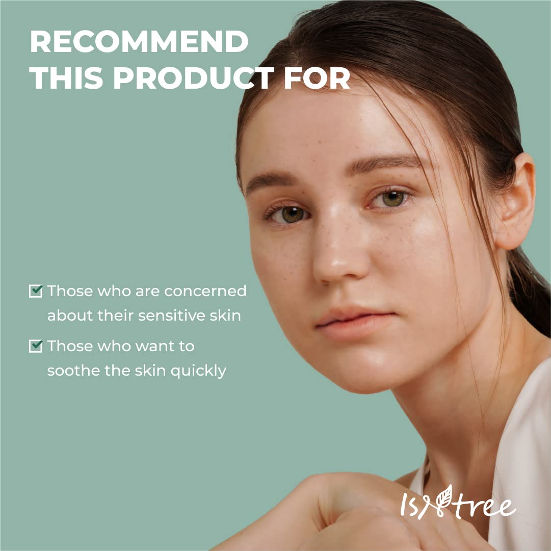 ISNTREE Mugwort calming Ampoule 50ml 1.69 fl.oz | Soothes sensitive skin | Replenishes moisture