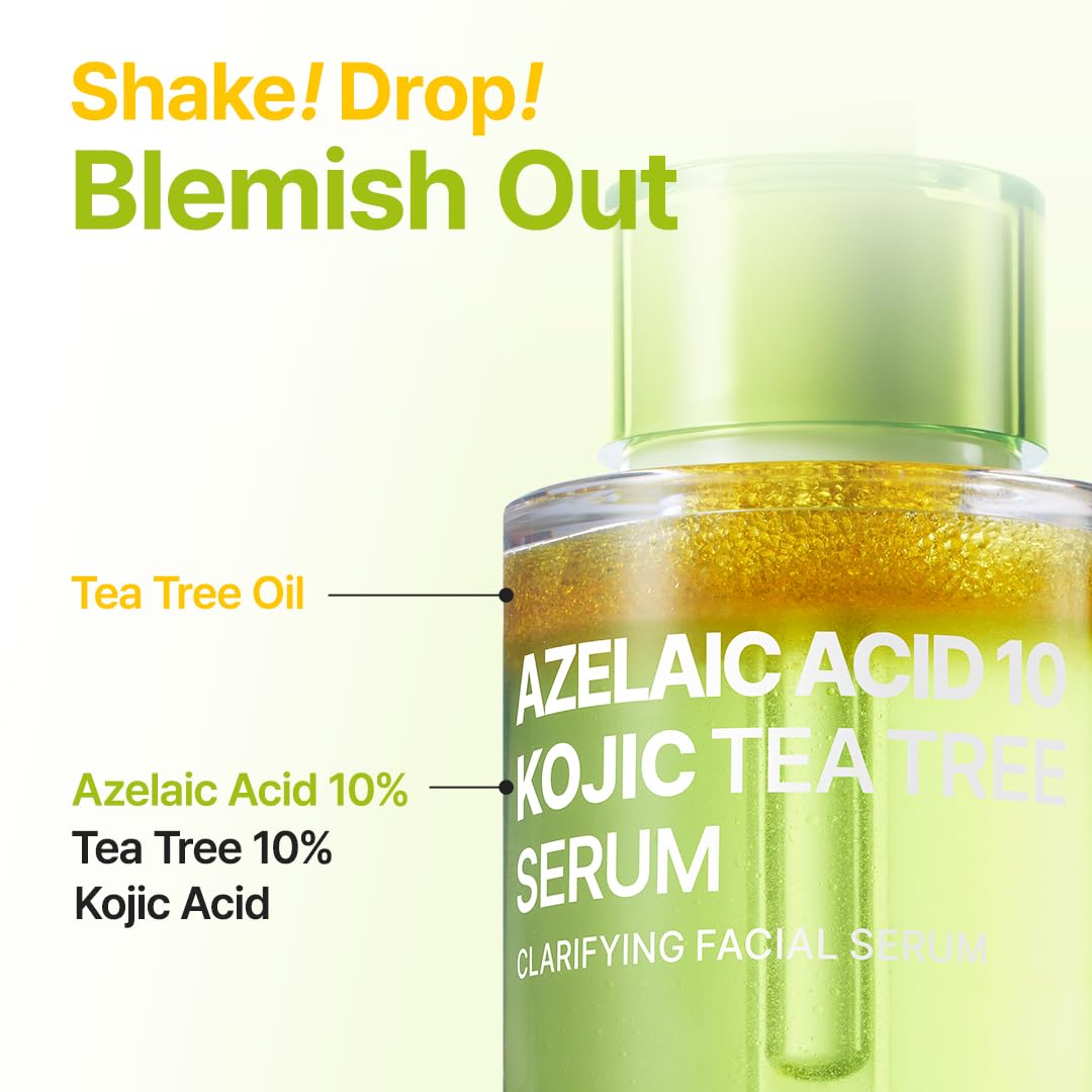 PURITO Azelaic 10% + Kojic Serum | Blemish Care, Redness Relief 1.01 Fl.oz