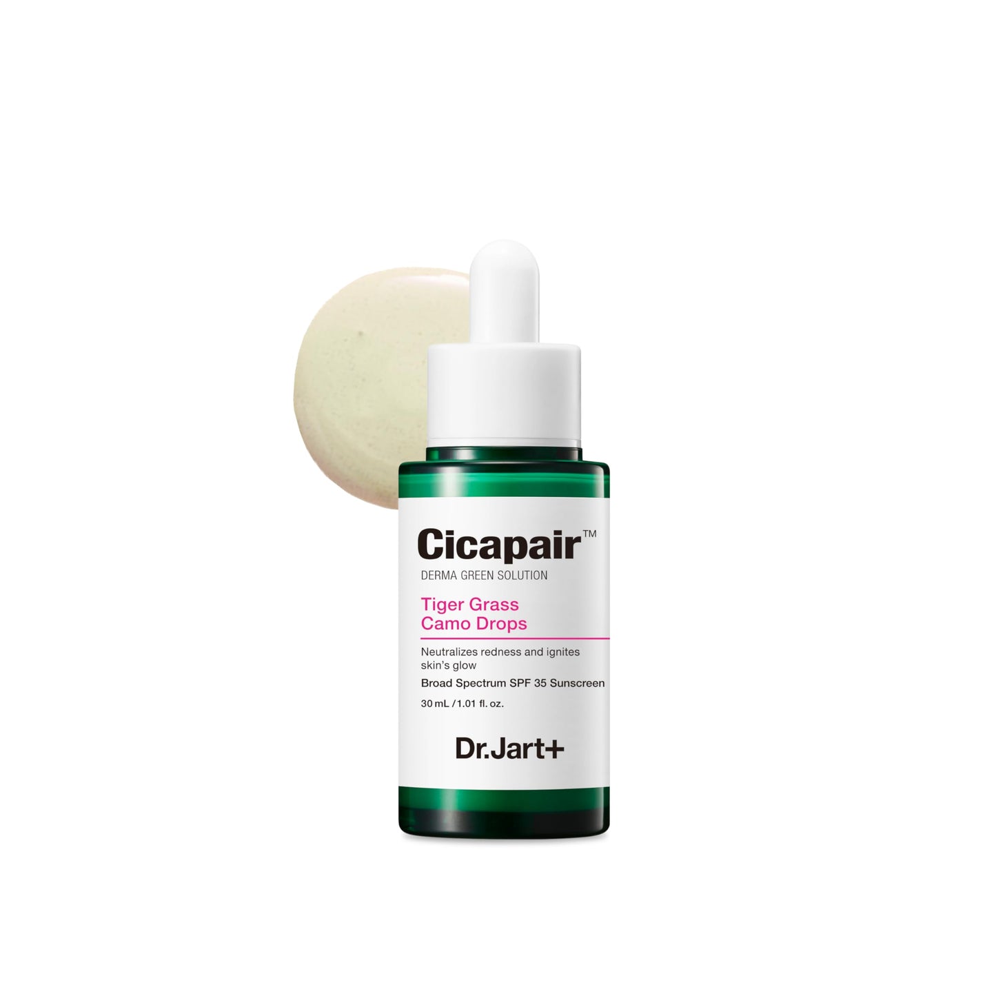 Dr.Jart+ Cicapair Tiger Grass Camo Drops Tinted Serum SPF 35 with Centella Asiatica | Skin Tint |