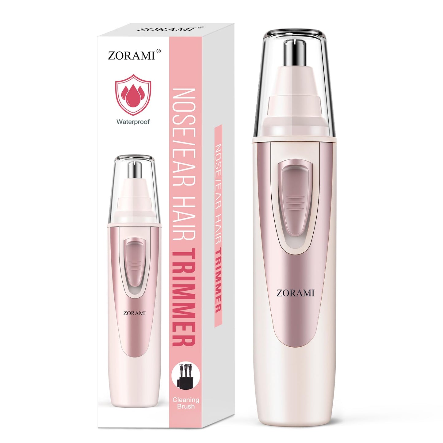 Ear and Nose Hair Trimmer Clipper - 2026 Professional Painless Eyebrow & Facial Hair Trimmer for