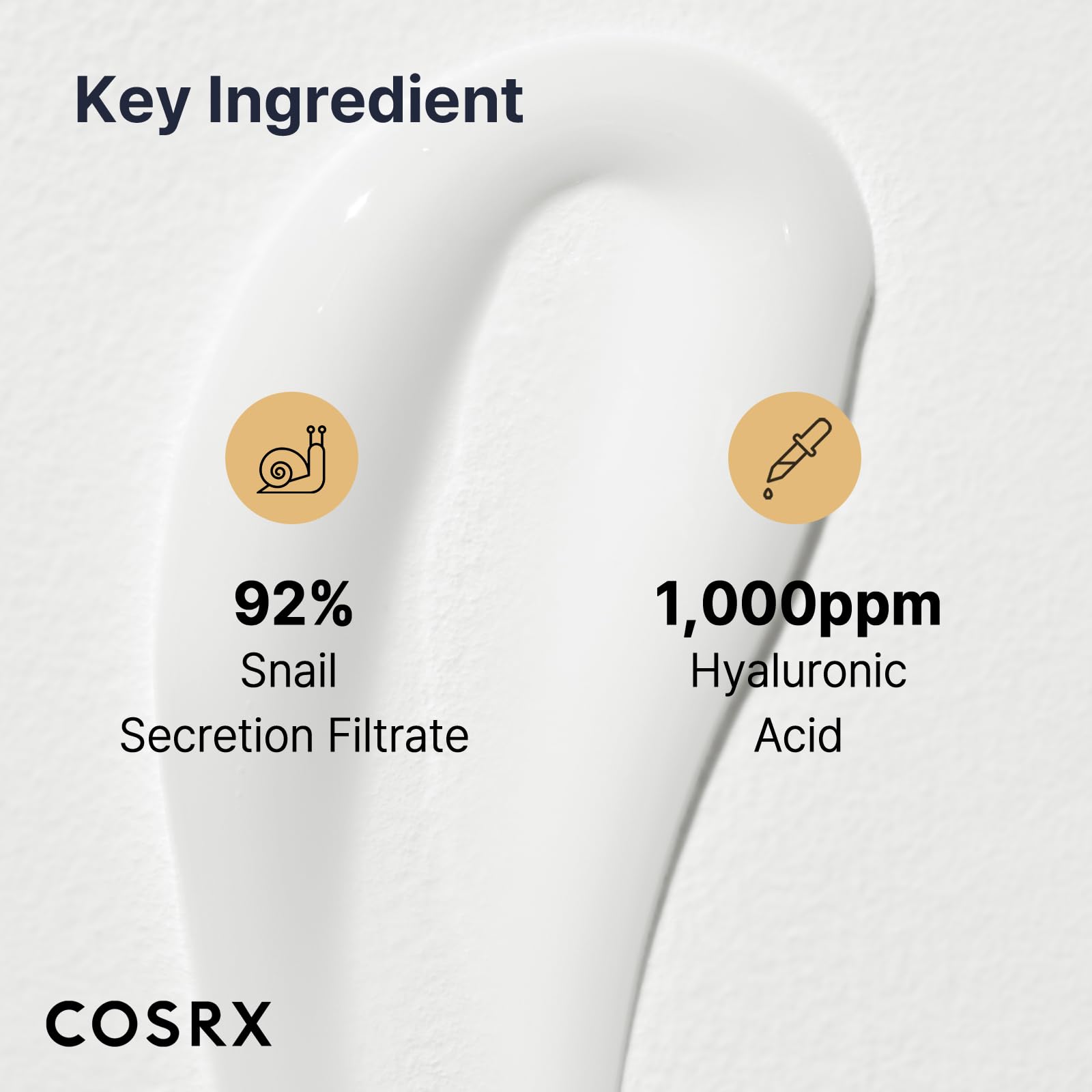 COSRX Snail Mucin 92% Moisturizer, Daily Repair Face Gel Cream Tube Type for Dry, Sensitive Skin