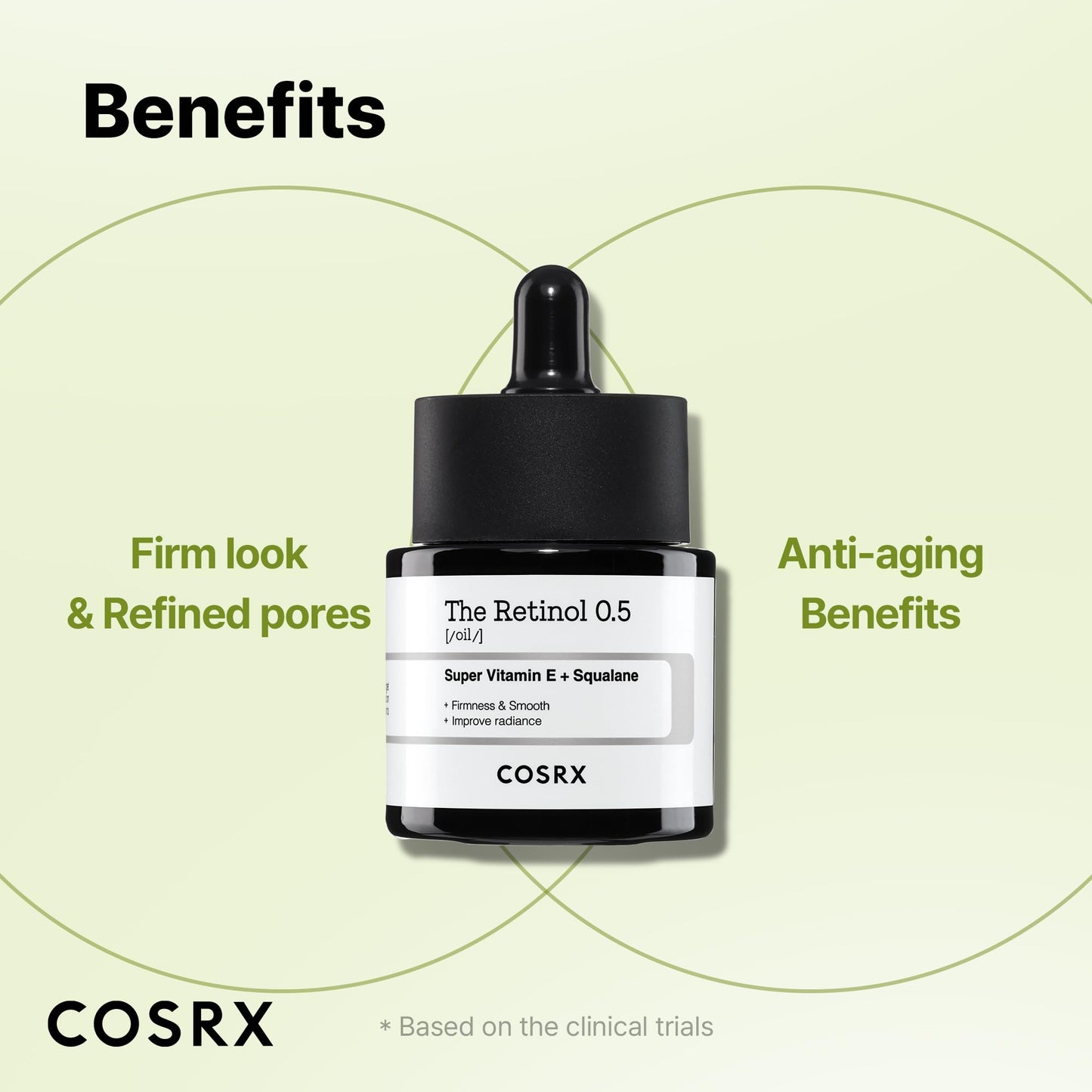 COSRX Retinol 0.5 Oil, Anti-Aging Serum, Fine Lines & Firmness(0.67 fl.oz)