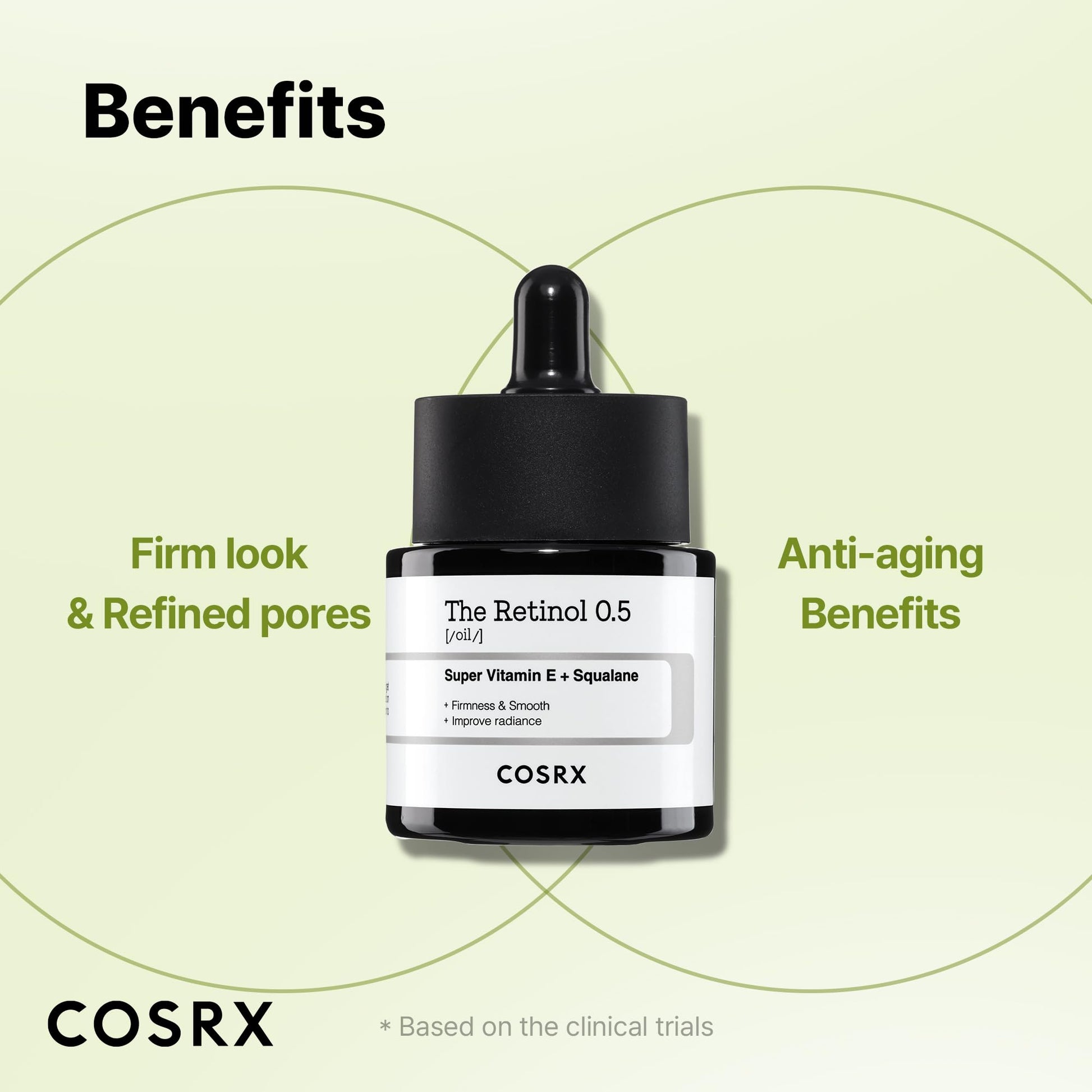 COSRX Retinol 0.5 Oil, Anti-Aging Serum, Fine Lines & Firmness(0.67 fl.oz)