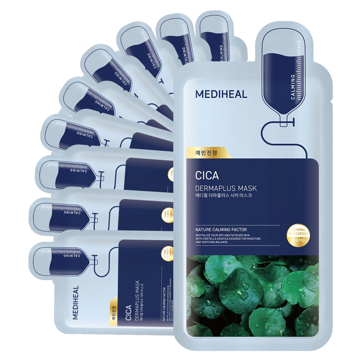 MEDIHEAL Dermaplus Cica Daily Calming Mask (10ea)