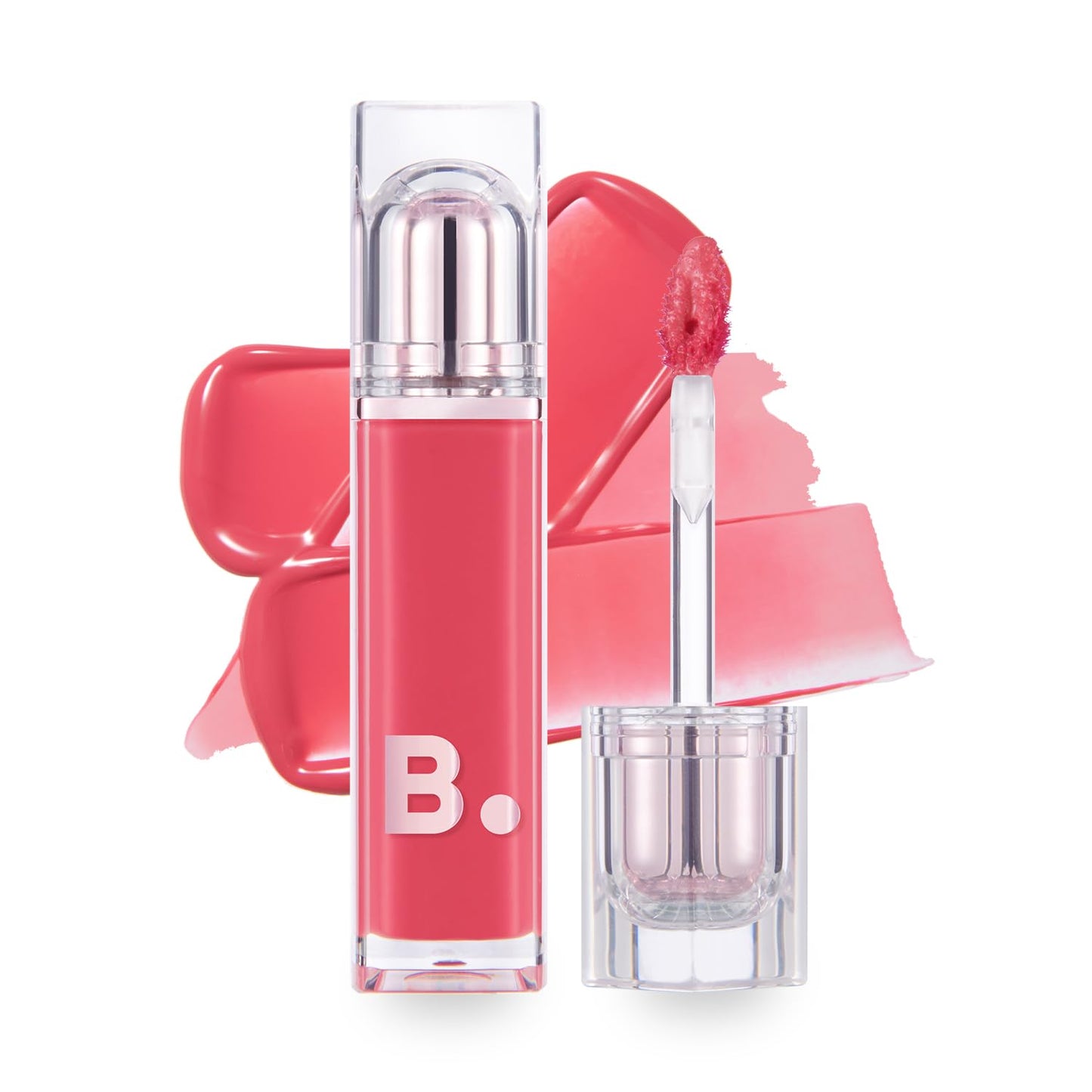 BANILA CO Dew Glow Tint - Dewy Gloss Lip Tint, PK01 Pink Guava (0.13 oz)