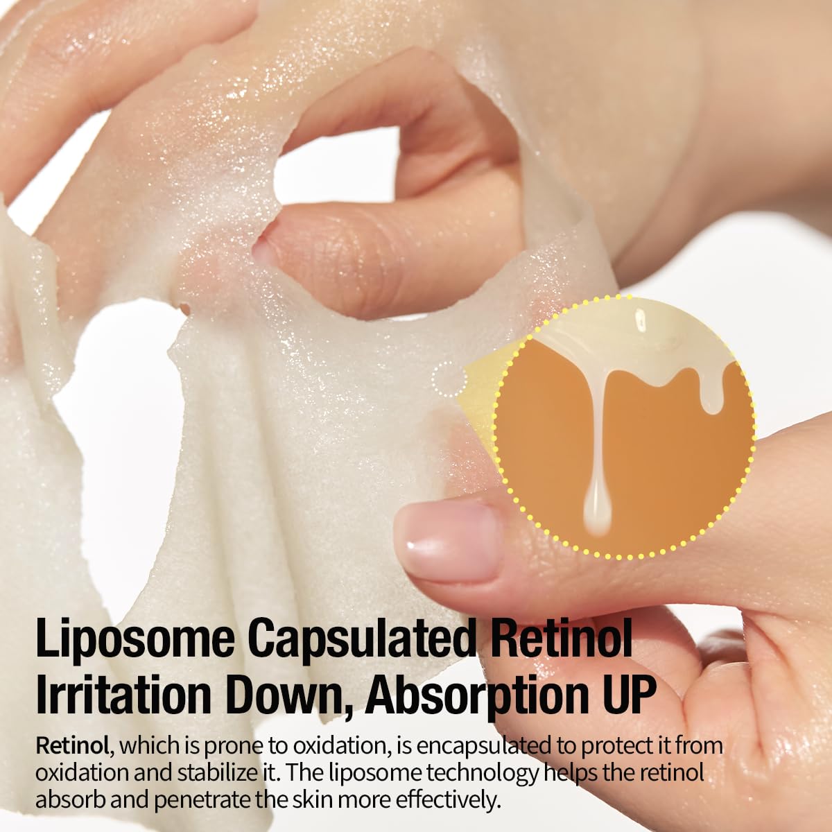 GOODAL Retinol + Black Carrot Gel Sheet Mask – Intensive Hydration & Pore-Lifting, Cooling