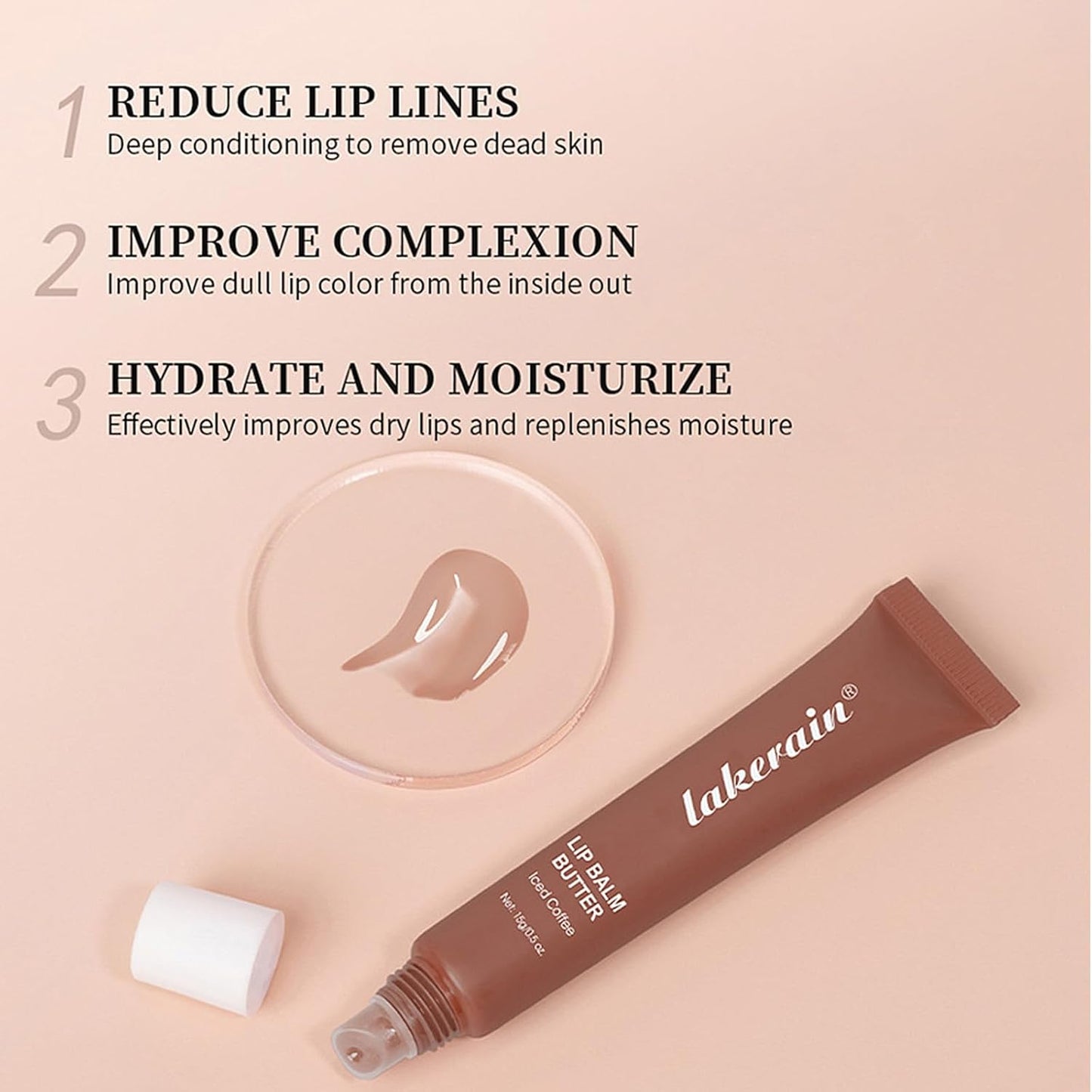 4 PCS Lip Glossy Butter Balm Set, Tinted Lip Balm Instant Moisture and Hydration Lip Gloss, Long Lasting Hydrating Glow Reviver Lip Care Oil, Christmas Makeup Gift for Women