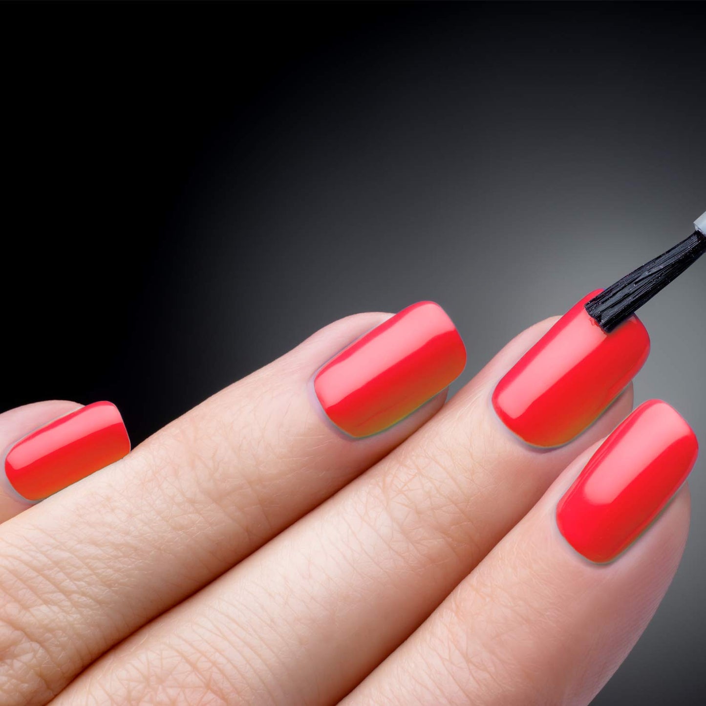 Karma Organic Nail Polish - Quick Dry Nail Lacquer, Non-Toxic, Vegan, and Cruelty-Free Nail Paint Art for Adults & Kids - (Lucy Red, 0.43 fl oz.)