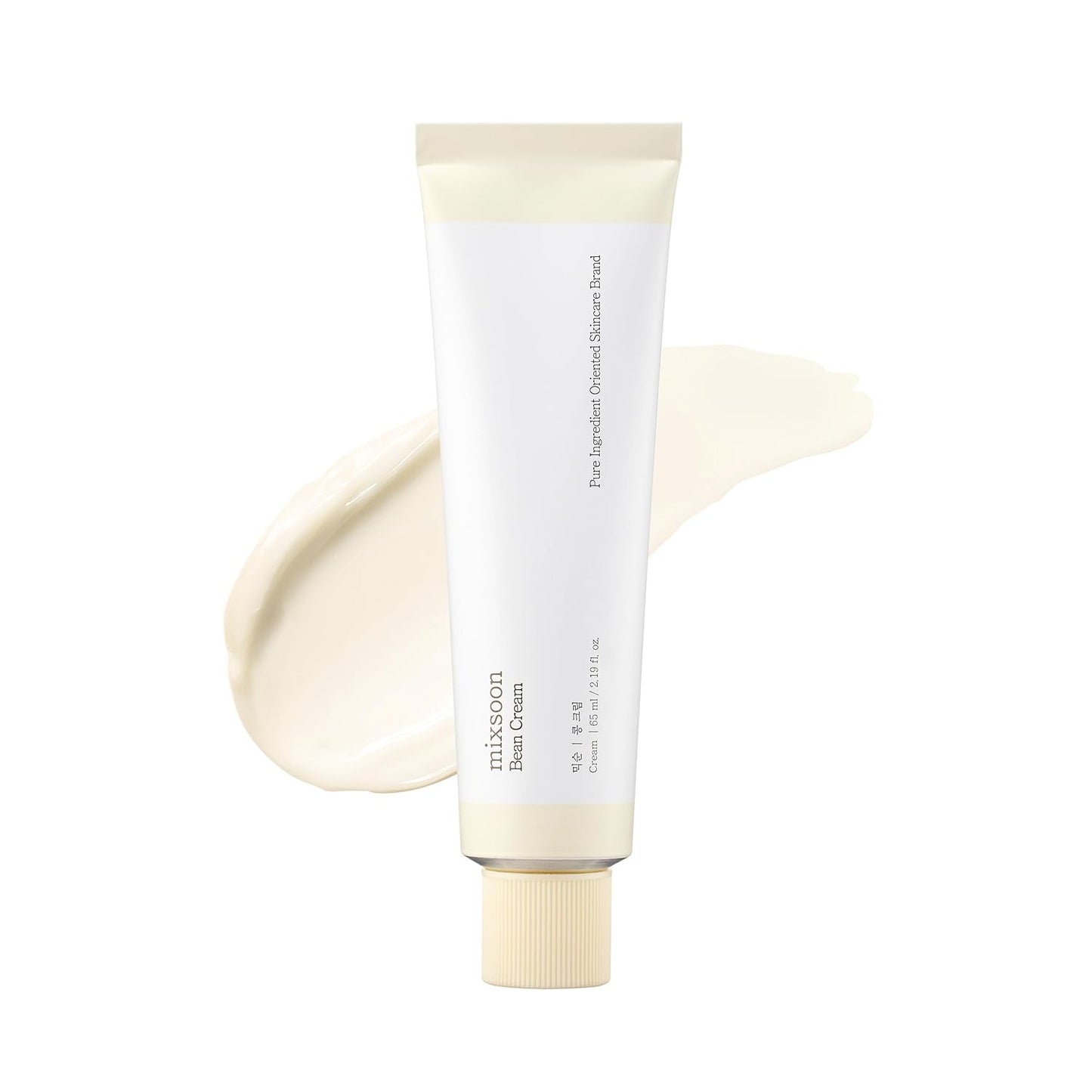mixsoon Bean Cream - Intensive Moisture Face Cream For Smooth, Nourished Skin, Pore & Sebum Care - Korean Skincare For Glass Skin - Non-sticky (2.19 Fl. Oz / 65ml)