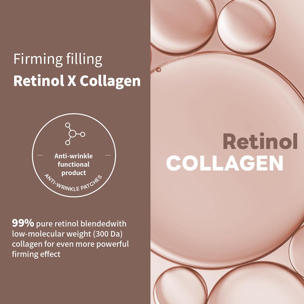 MEDIHEAL Retinol Collagen Ampoule Lifting Mask (10 Counts)