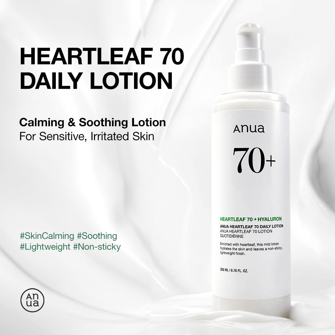 Anua Heartleaf Daily Lotion, 6.76 fl.oz