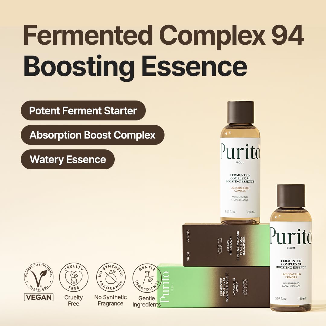 PURITO Fermented Complex Essence | Essence For Deep Skin Hydration