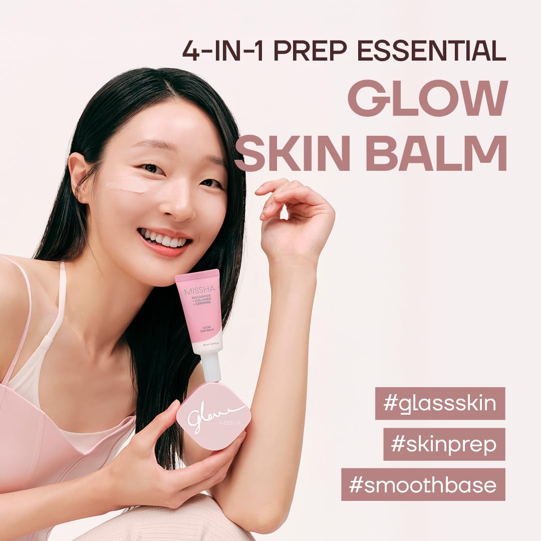MISSHA Glow Skin Balm Travel Size 4-in-1 Primer Cream 0.68 oz