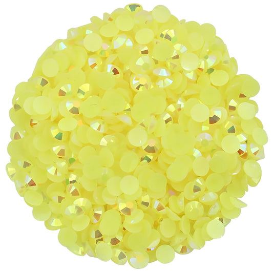 4500 Pcs SS12 3mm AB Flatback Rhinestones for Nails Art Crafts Glitter Round Shine Gems Crystals