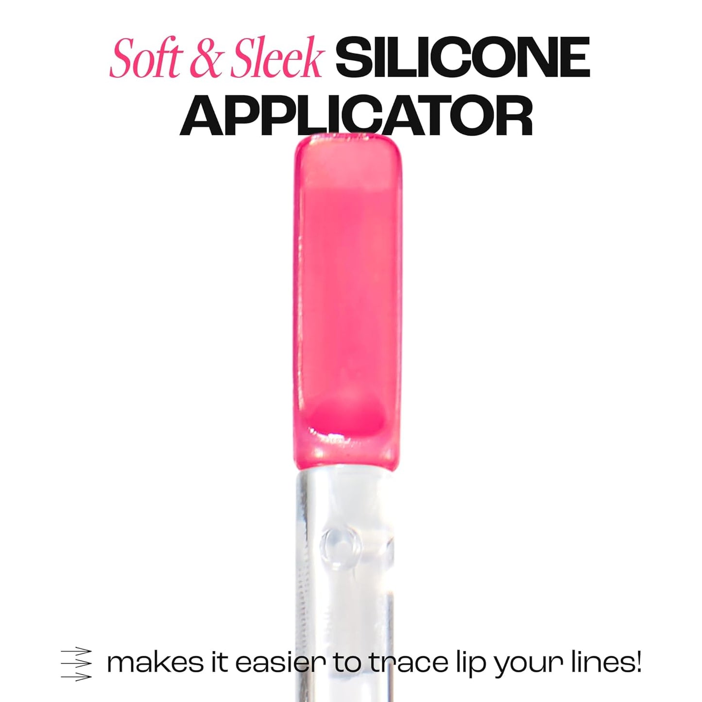 Rouge Star Plumping Lip Tattoo (0.17 oz) - 72-HR Long Lasting Waterproof Peel Off Lip Stain - Transfer-Proof, Non -Sticky Hydrating Matte Lip Tint Tattoo (Pop Pink)