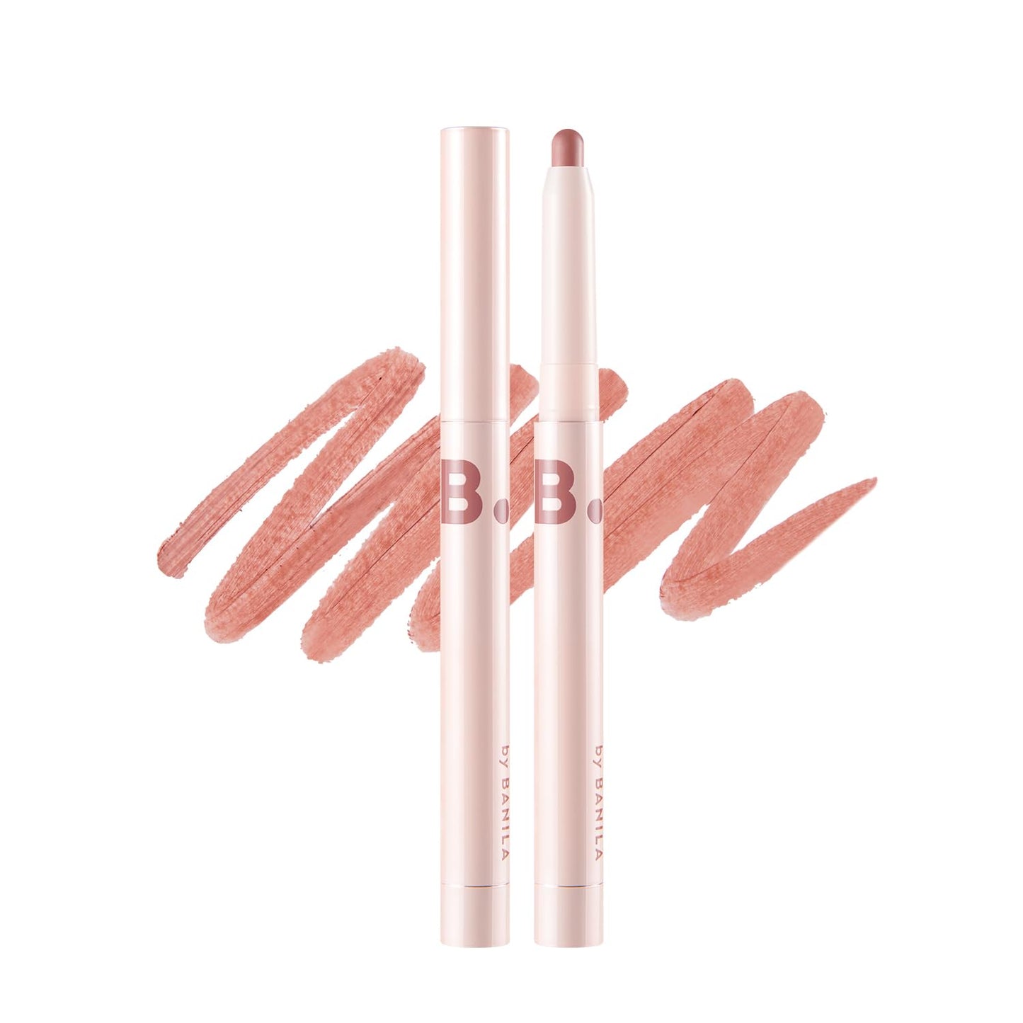 BANILA CO Smudging Lip Pencil - Soft Matte Lip, BE02 Nude Beige (0.02 oz)
