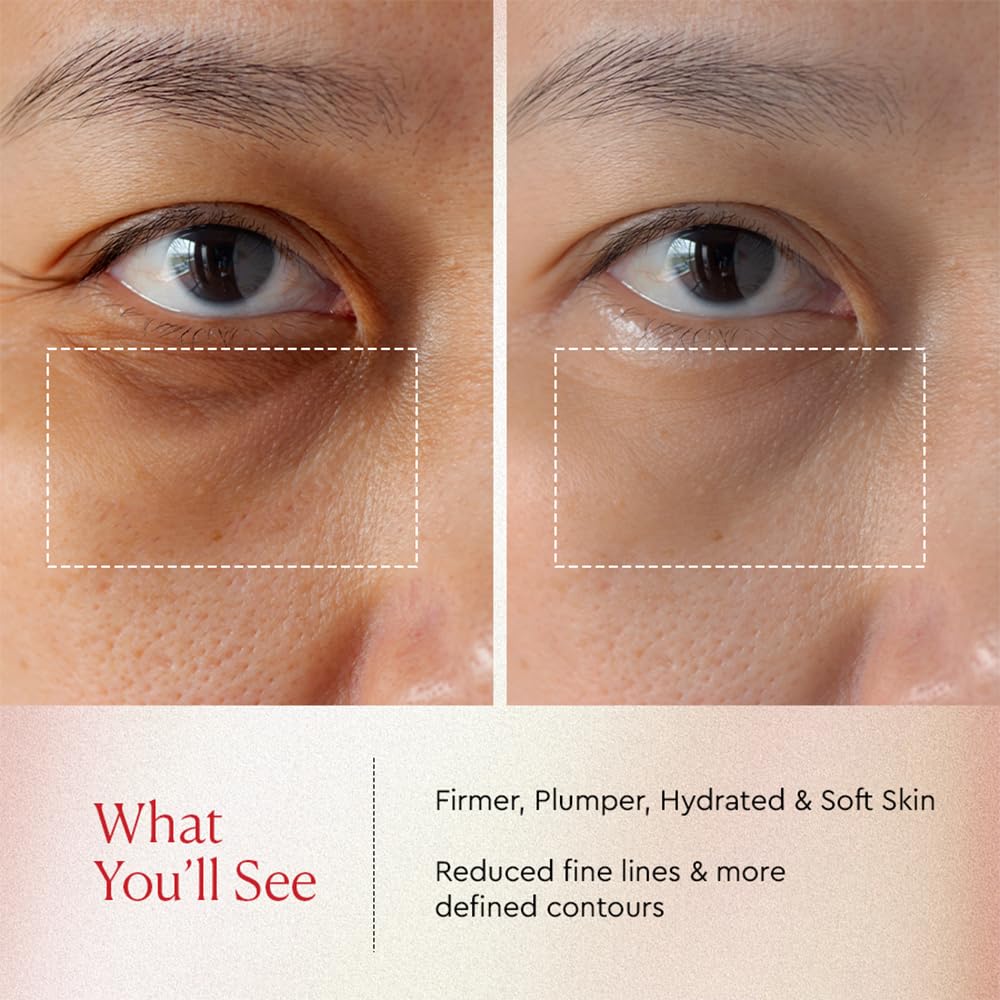 The Face Shop Pomegranate & Collagen Volume Lifting Eye Cream | Deep Revitalizing Cream for