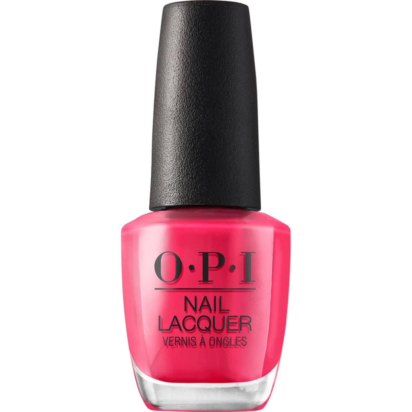 OPI Nail Lacquer Charged Up Cherry | Opaque Bright Pink Nail Polish