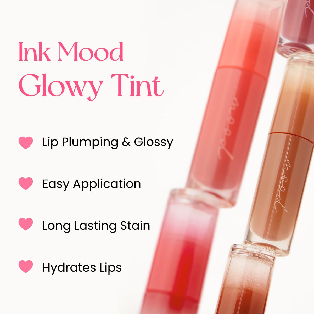 Peripera Ink Mood Glowy Tint (024 CORAL PRIDE (SODA CAFE))