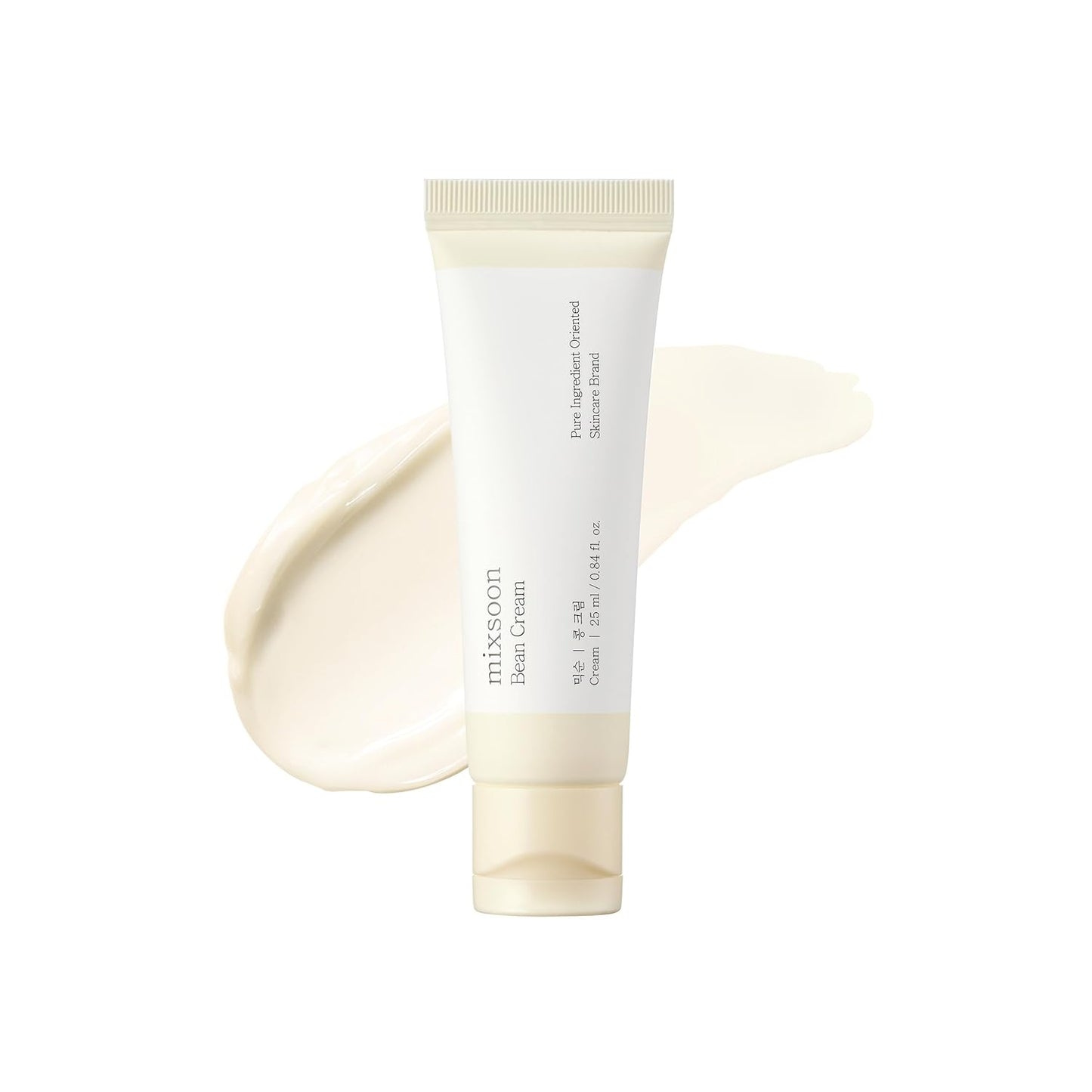 mixsoon Bean Cream - Intensive Moisture Face Cream For Smooth, Nourished Skin, Pore & Sebum Care - Korean Skincare For Glass Skin - Non-stick (0.85 Fl.Oz. / 25ml)