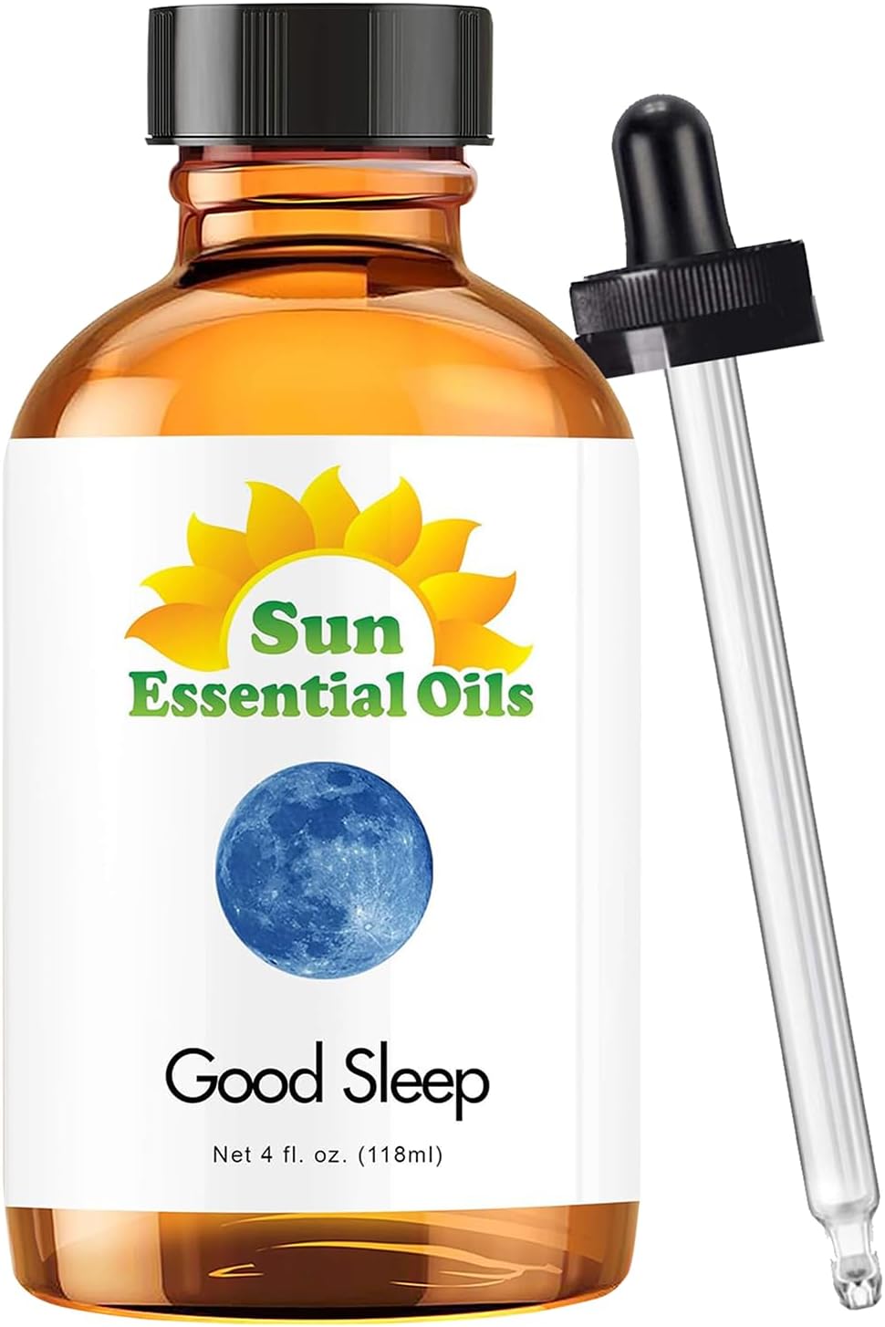 Sun Essential Oils - Good Sleep Blend Essential Oil (Huge 4 Ounce Bottle) Bulk - Sleep Blend Oil - Sleep Oils for Diffuser - Essential Oil for Sleep - Sleep Aromatherapy Oil