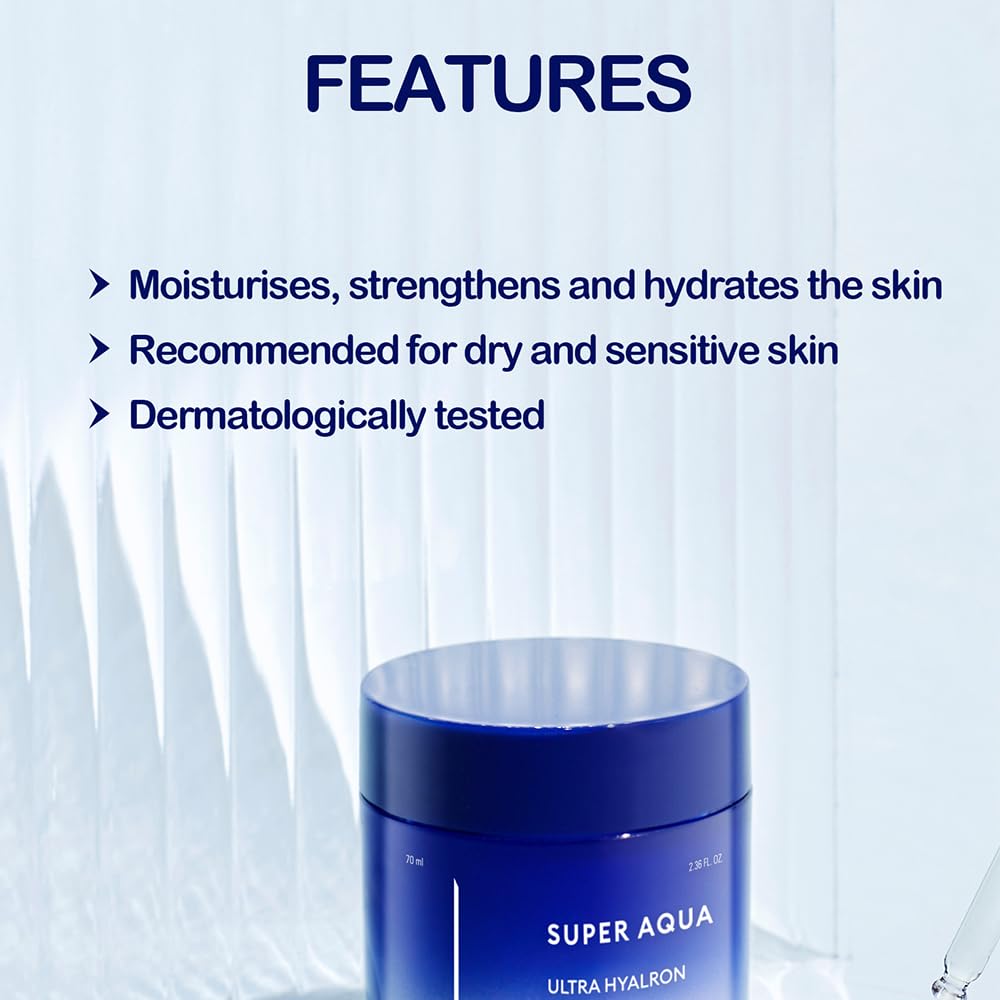 MISSHA] Super Aqua Ultra Hyalron Cream 70 ml/2.37 fl.oz.