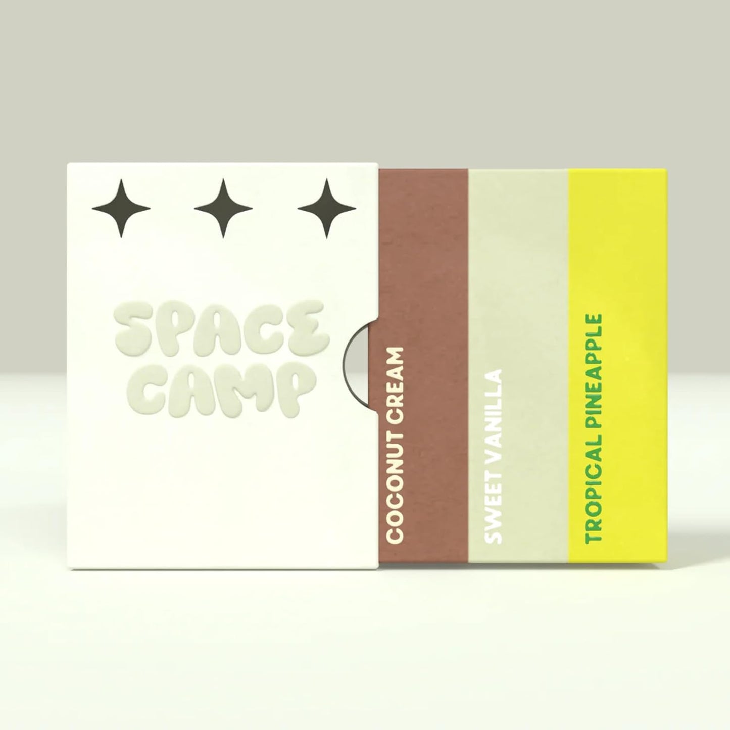 Space Camp Wellness Jumbo Lip Balm - Pool Club Pack Variety Flavored Balm (Tropical Pineapple, Sweet Vanilla, and Coconut Cream) - 3 Pack