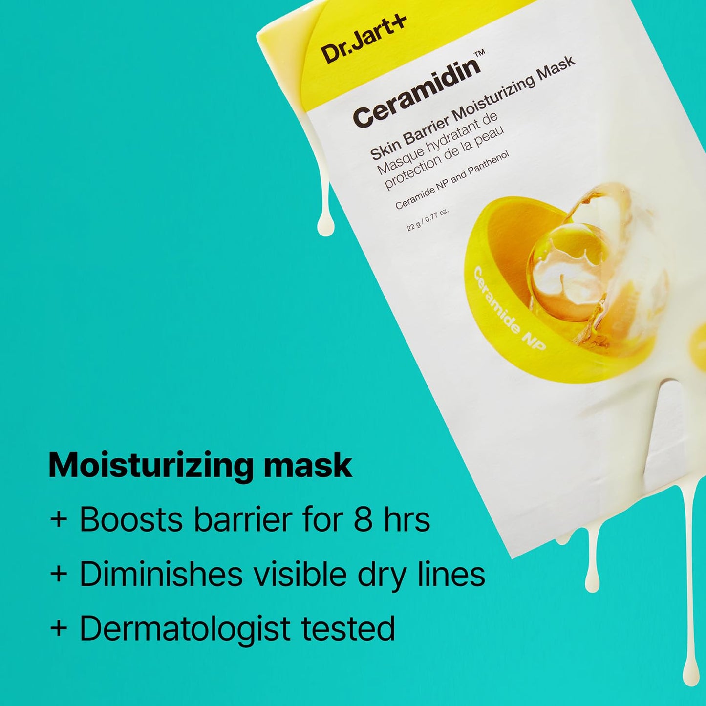 Dr.Jart+ Hydrating and Soothing Face Mask Value Set | 4 Korean Face Masks | Korean Skin Care Set |