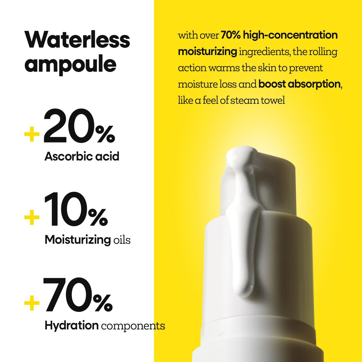 Nature Republic Vitapair C Glow Reveal Ampoule | Dark Spot Serum with Niacinamide, for Radiance &