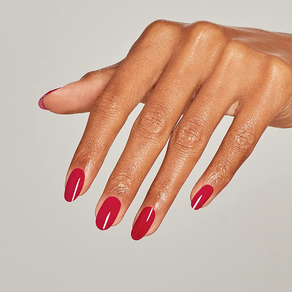OPI Nail Lacquer Art Walk in Suzi's Shoes | Opaque Bright Red Nail Polish
