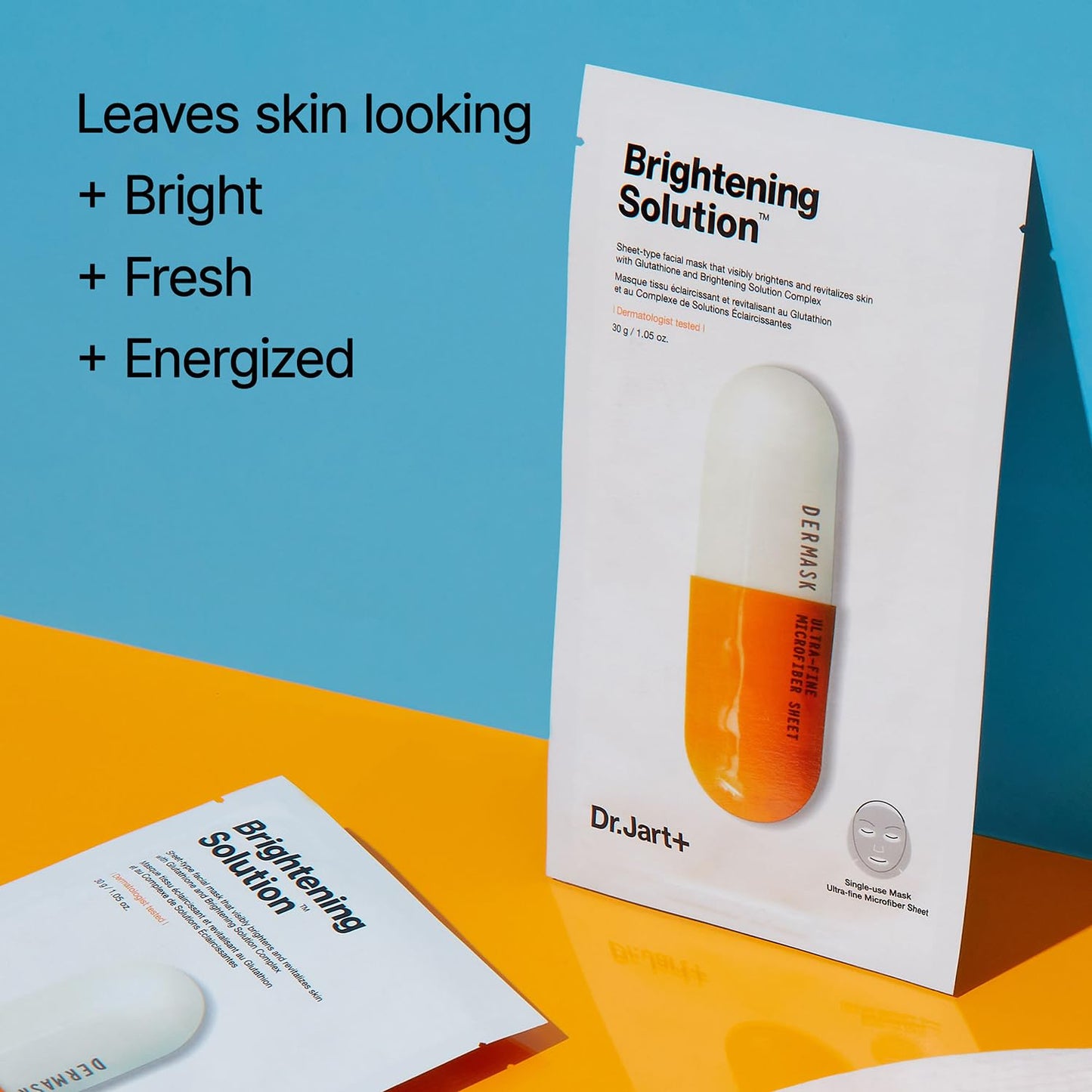Dr.Jart+ Dermask Micro Jet Brightening Solution Korean Face Mask | Sheet Mask | Korean Skin Care |