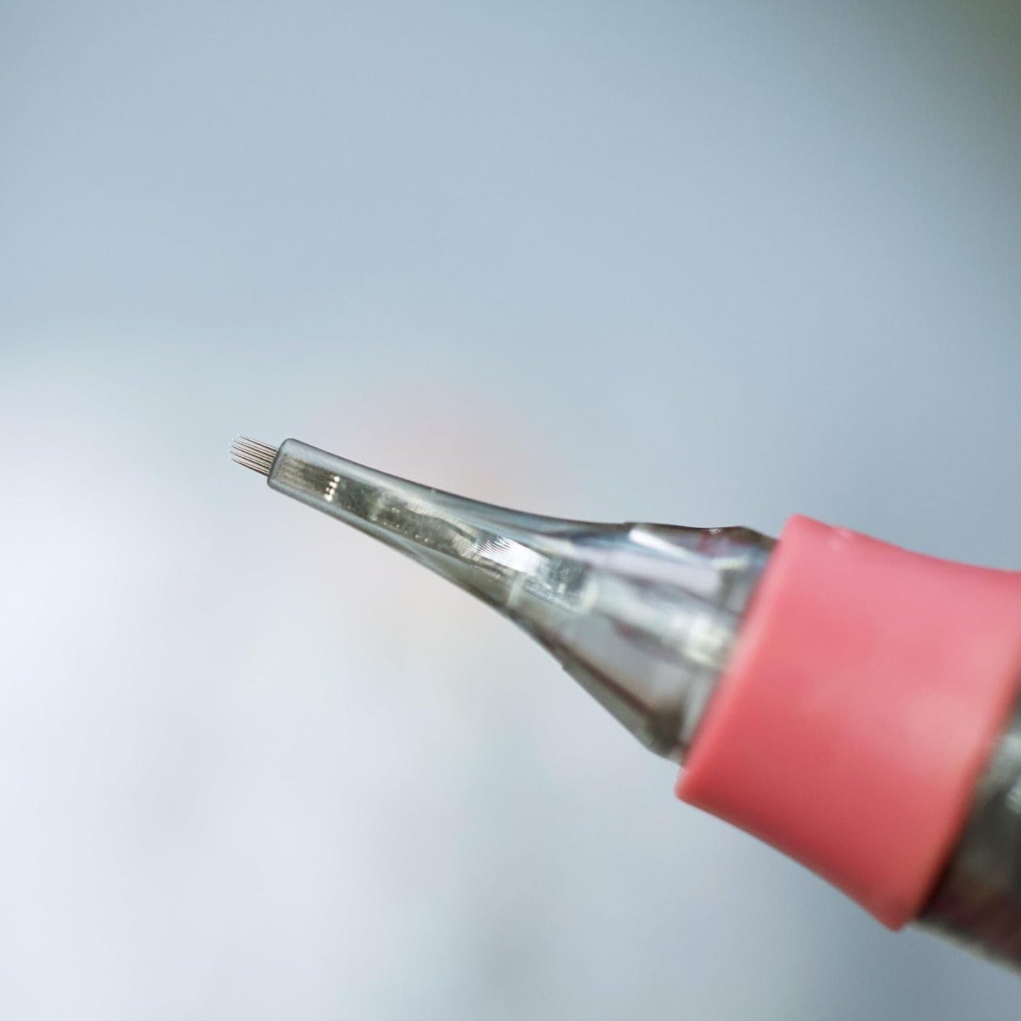 Tina Davies PIXL Cartridge, 8U Curved Flat Medium Taper Cartridge for Linework, Hairstrokes, Eyebrows, Lips, and Eyeliners .30mm 8U CF MT, Pack of 10