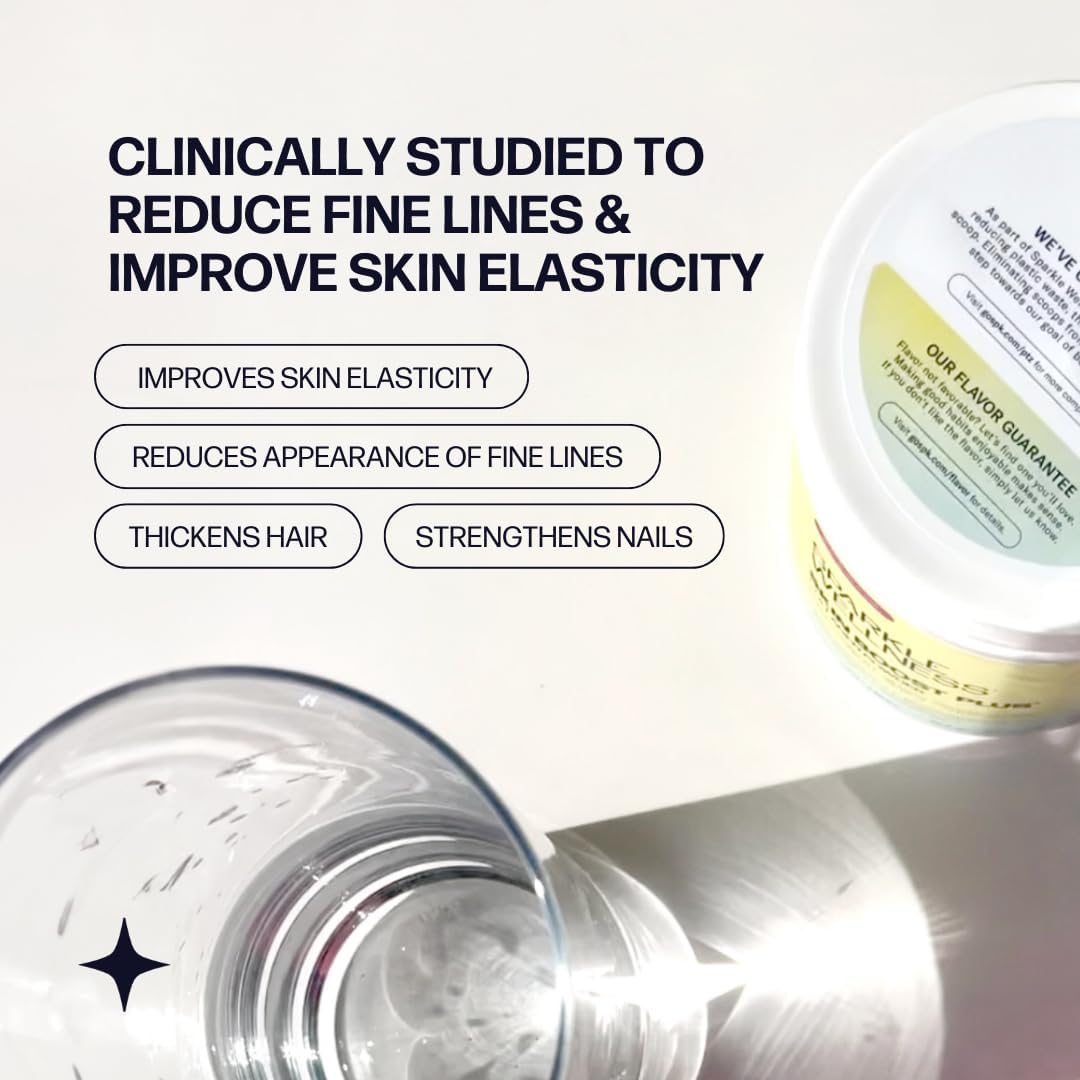 Marine Skin Boost Plus (No Flavor) [50-Serves] | Collagen Powder Supplement with Marine-derived VERISOL Bioactive Hydrolyzed Collagen Peptides, Vitamin C & Hyaluronic Acid