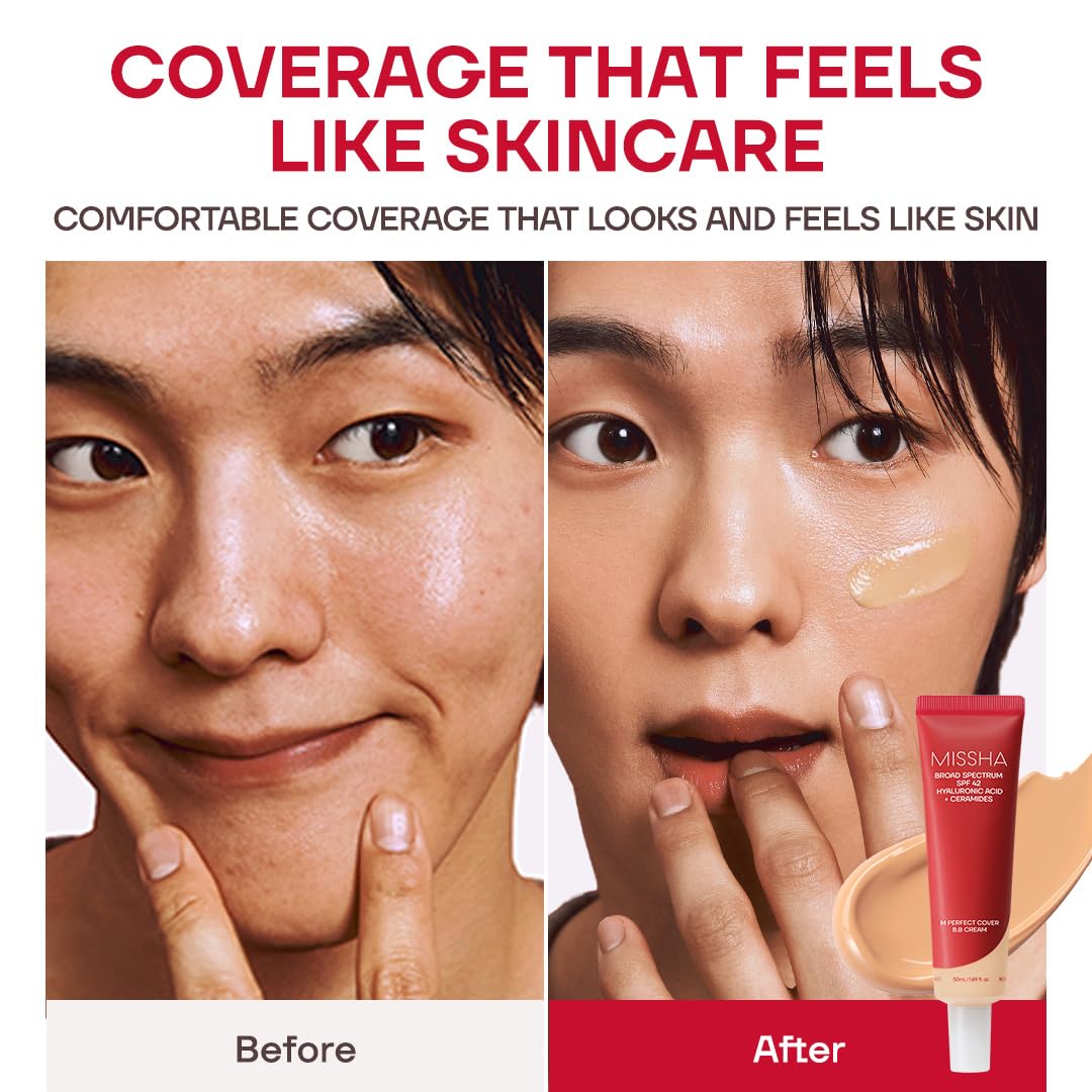 MISSHA M Perfect Cover BB Cream No.29 Caramel Beige SPF 42 PA+++ 1.69 oz