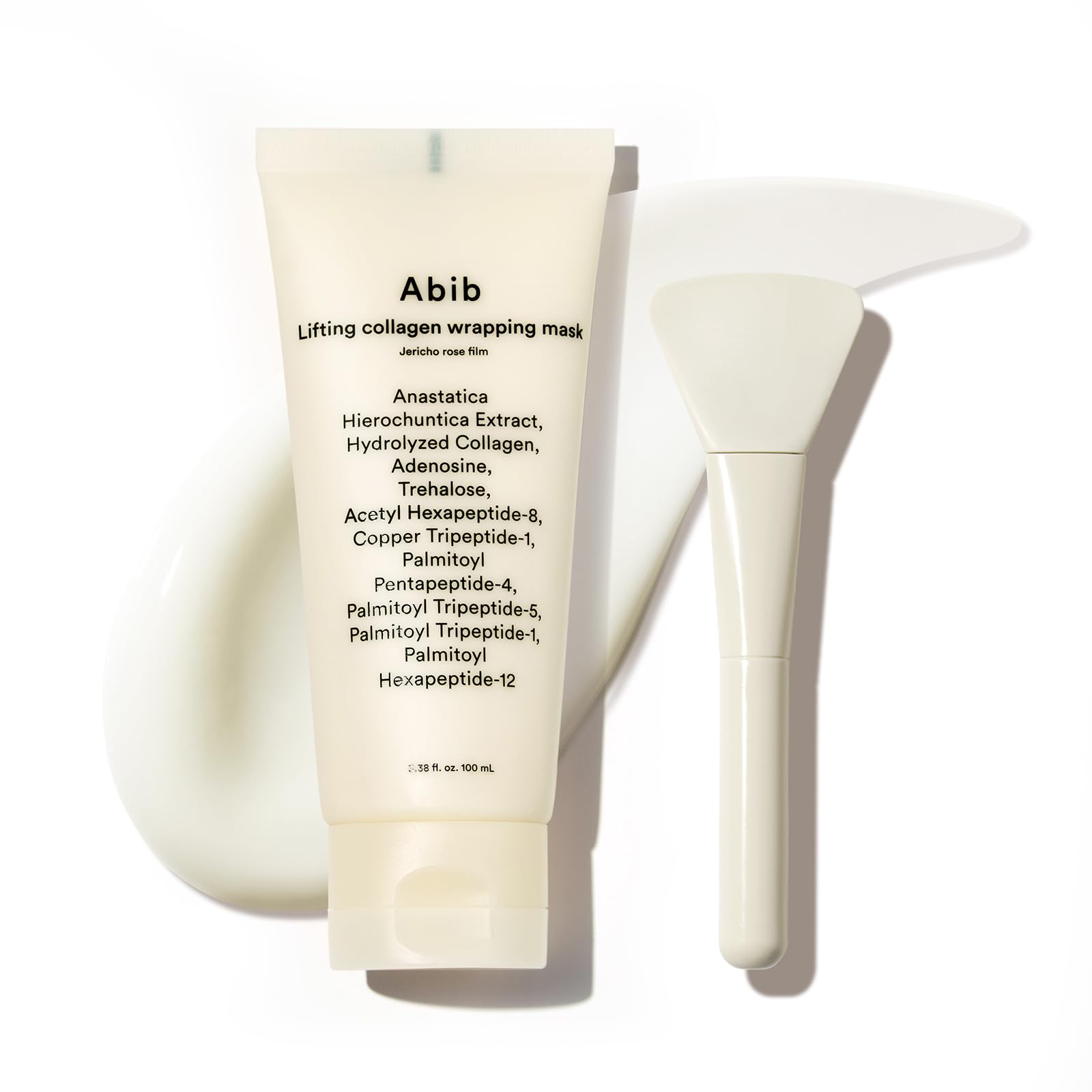 Abib Collagen Overnight Wrapping Mask Jericho Rose, Peel Off Face Mask for Glass Skin & Pore