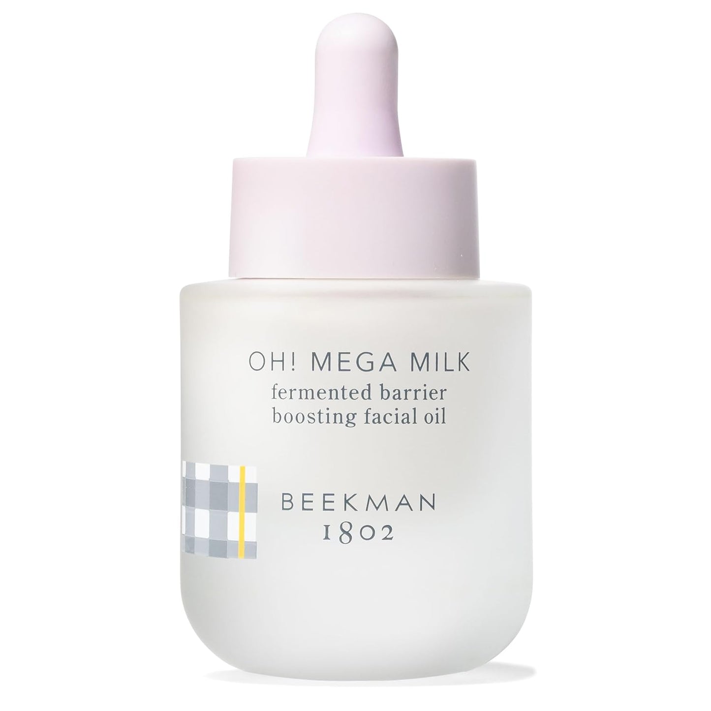 Beekman 1802 Oh Mega Milk Facial Oil - Hydrating Vitamin C & Niacinamide Serum - Repairs Skin Barrier & Reduces Dark Spots From Aging - Fragrance Free, Sensitive Skin Safe