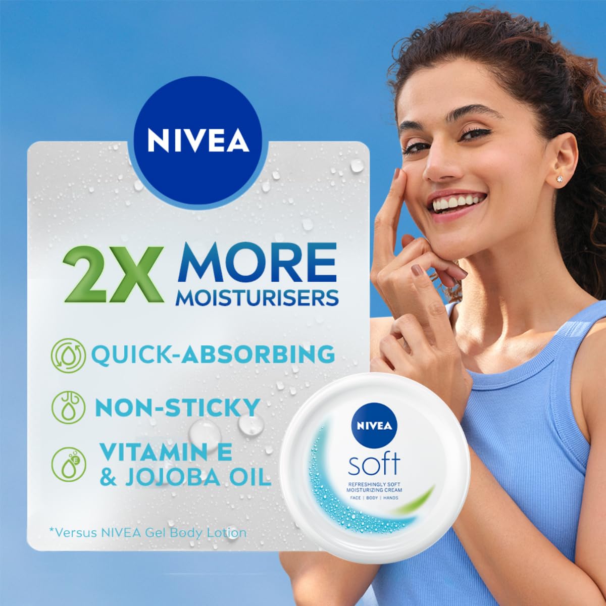NIVEA Soft Light Moisturising Cream, 300ml
