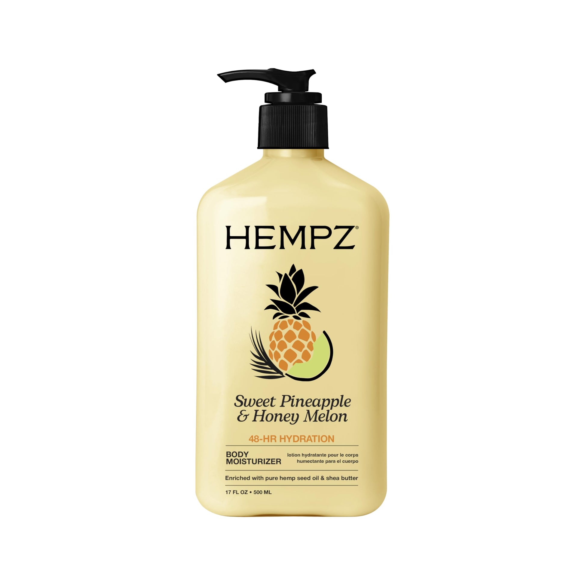 Hempz Sweet Pineapple & Honey Melon Moisturizing Body Lotion - 17 Fl Oz