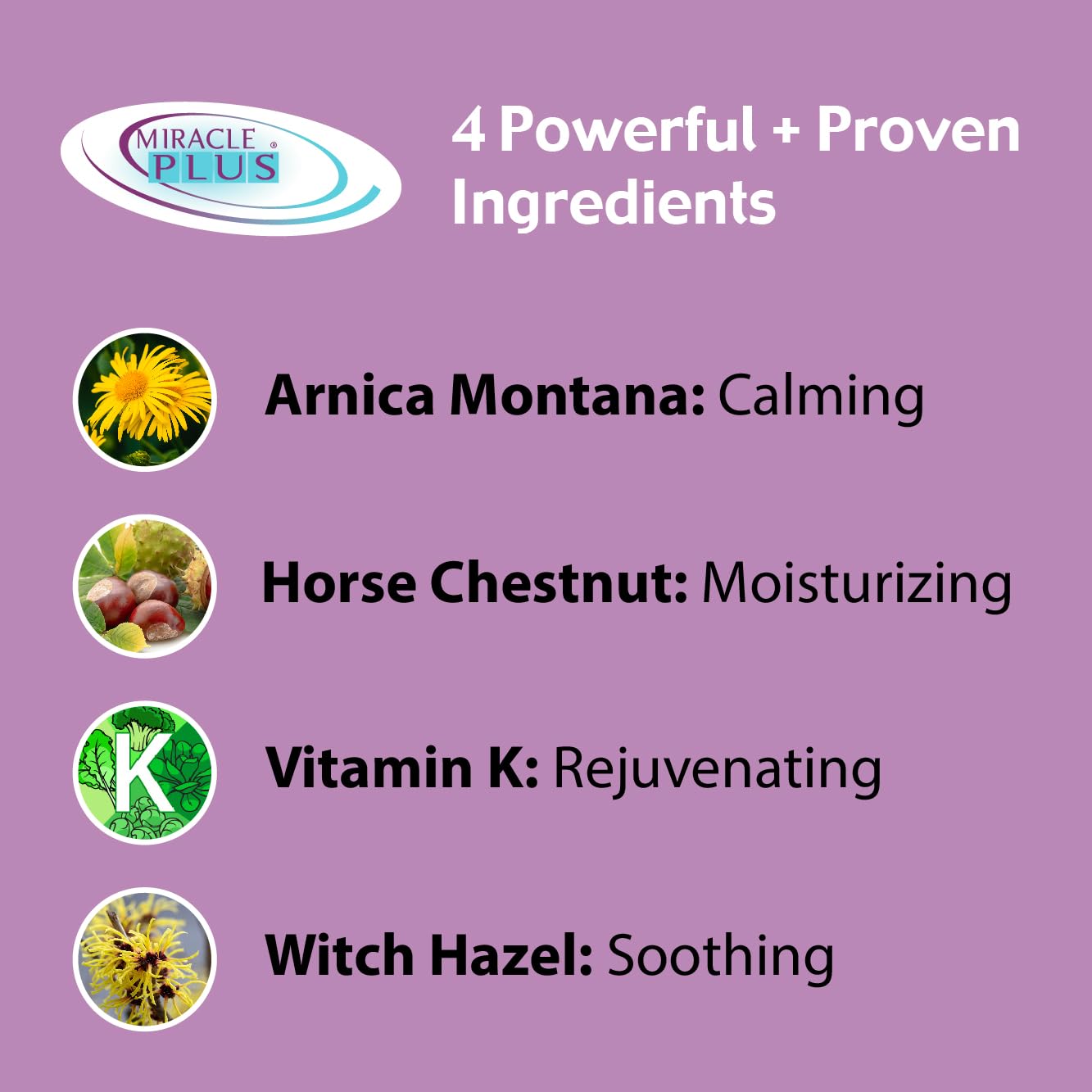 Miracle Plus Bruise Cream Extra Strength Arnica Cream Relief Lotion For Bruising And Swelling On Skin | Arnica Gel, Vitamin K Cream, Skin Care | Moisturizing Bruise Formula W/Horse Chestnut, 2-Pack