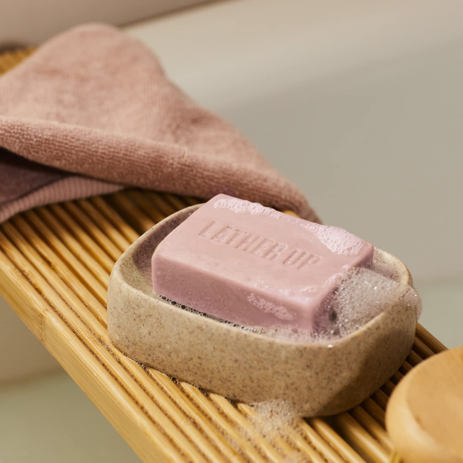 The Body Shop British Rose Cleansing Face & Body Bar – Refreshing Cleansing For All Skin Types