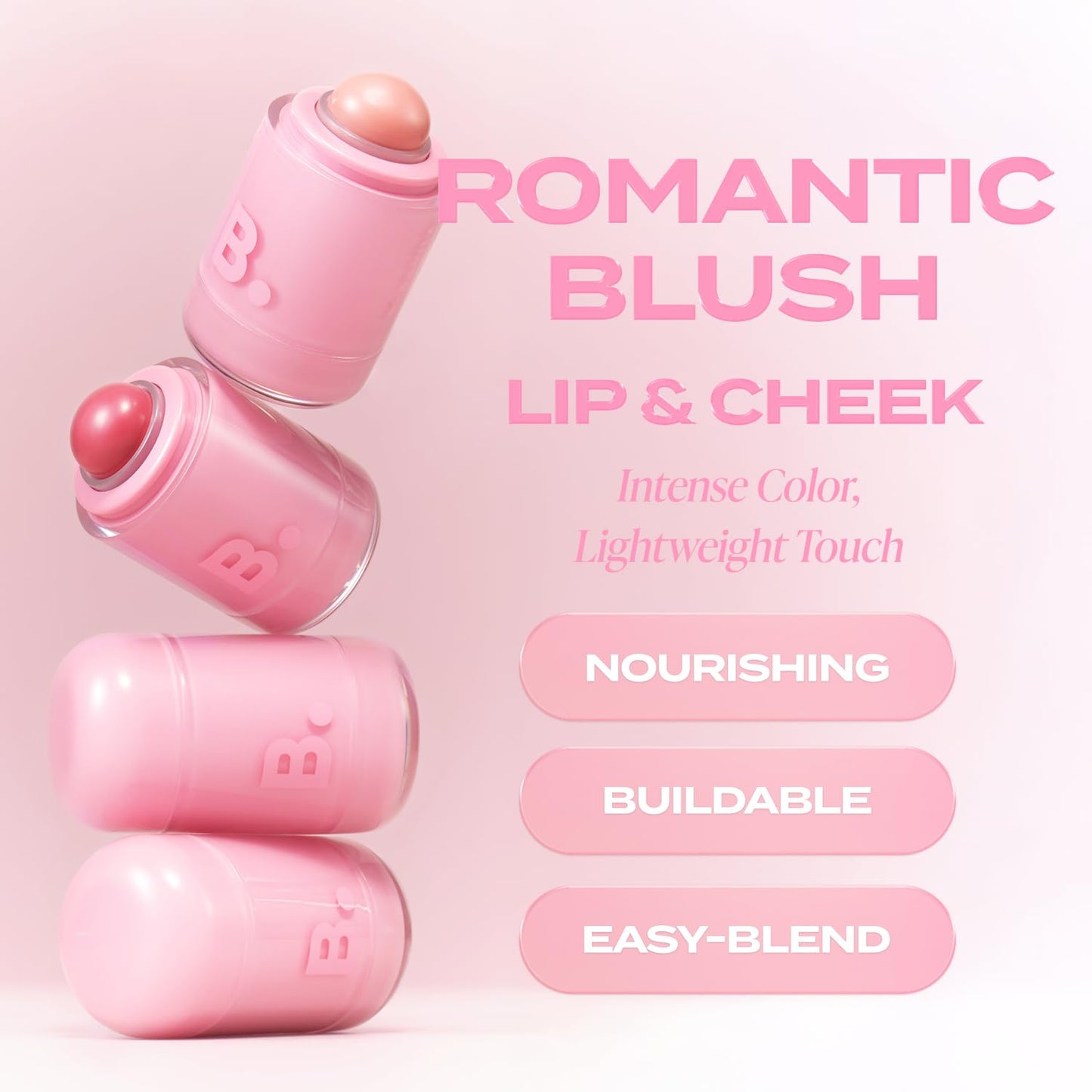 BANILA CO Romantic Blush Lip & Cheek - Creamy Blush &, 27 Crema (0.13 oz)