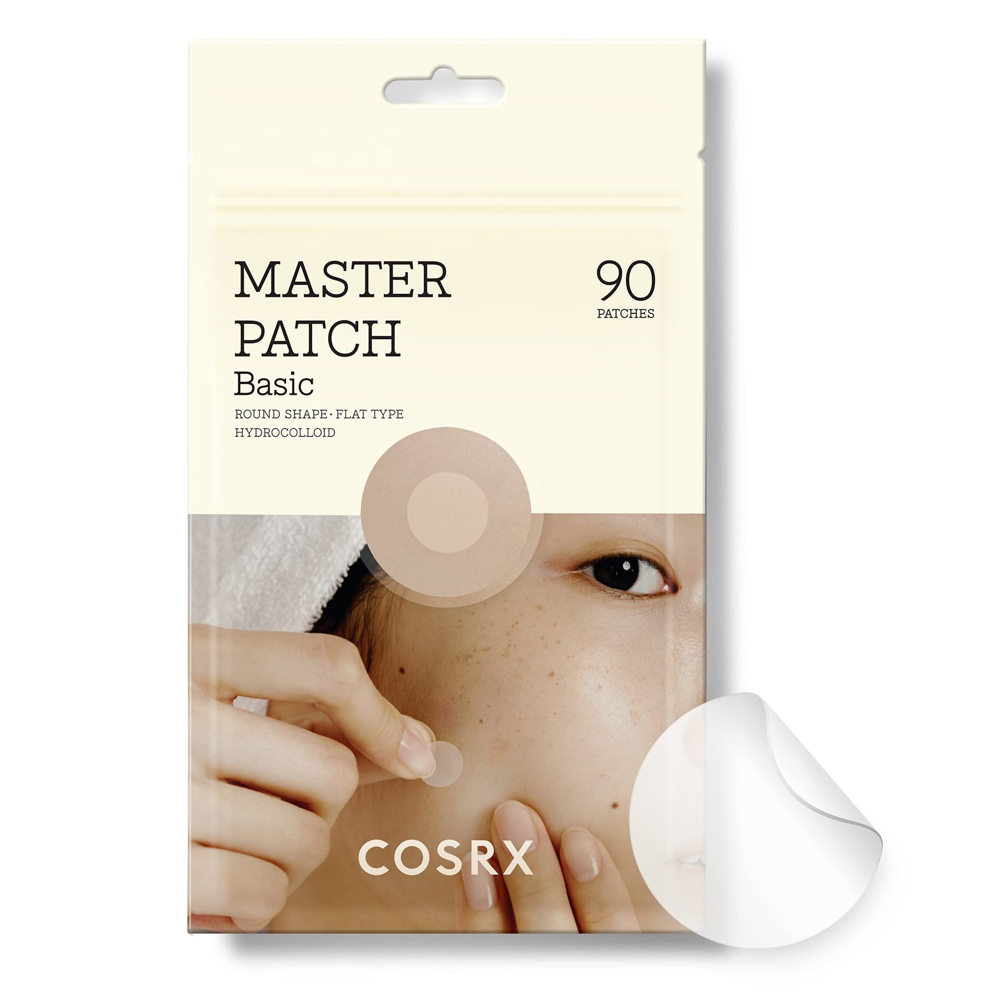 COSRX Master Patch Basic Value Pack, Absorbing Hydrocolloid (90 Counts)