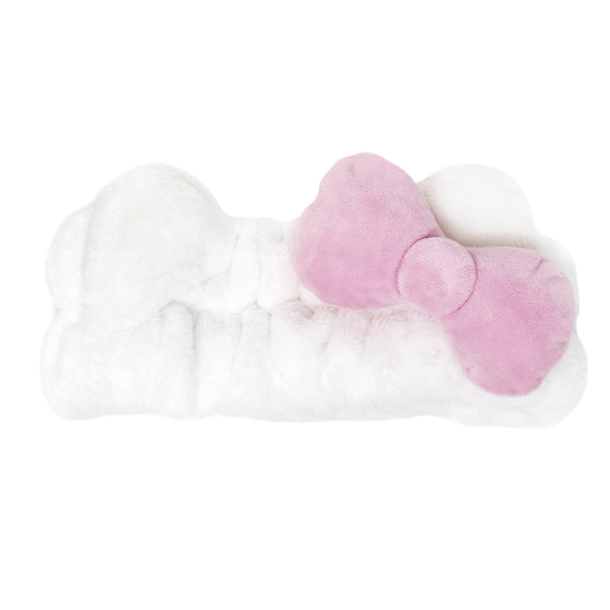 The Crème Shop x Hello Kitty Teddy Headband (Pink Bow)