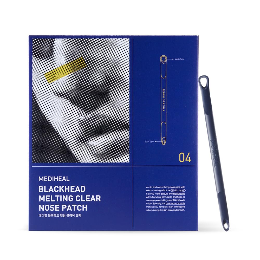MEDIHEAL Blackhead Melting Clear Nose Patch (4 Pack)
