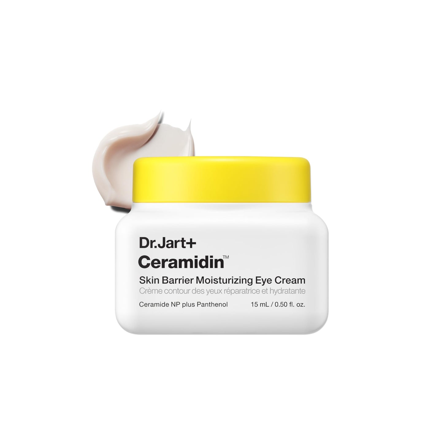 Dr.Jart+ Ceramidin Korean Eye Cream with Ceramides | Hydrates, Strengthens Skin Barrier, & Reduces
