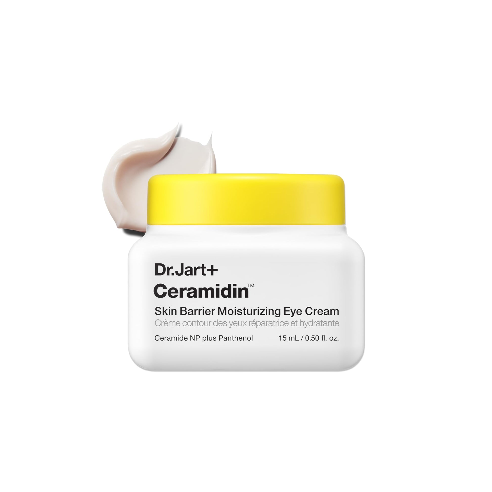 Dr.Jart+ Ceramidin Korean Eye Cream with Ceramides | Hydrates, Strengthens Skin Barrier, & Reduces