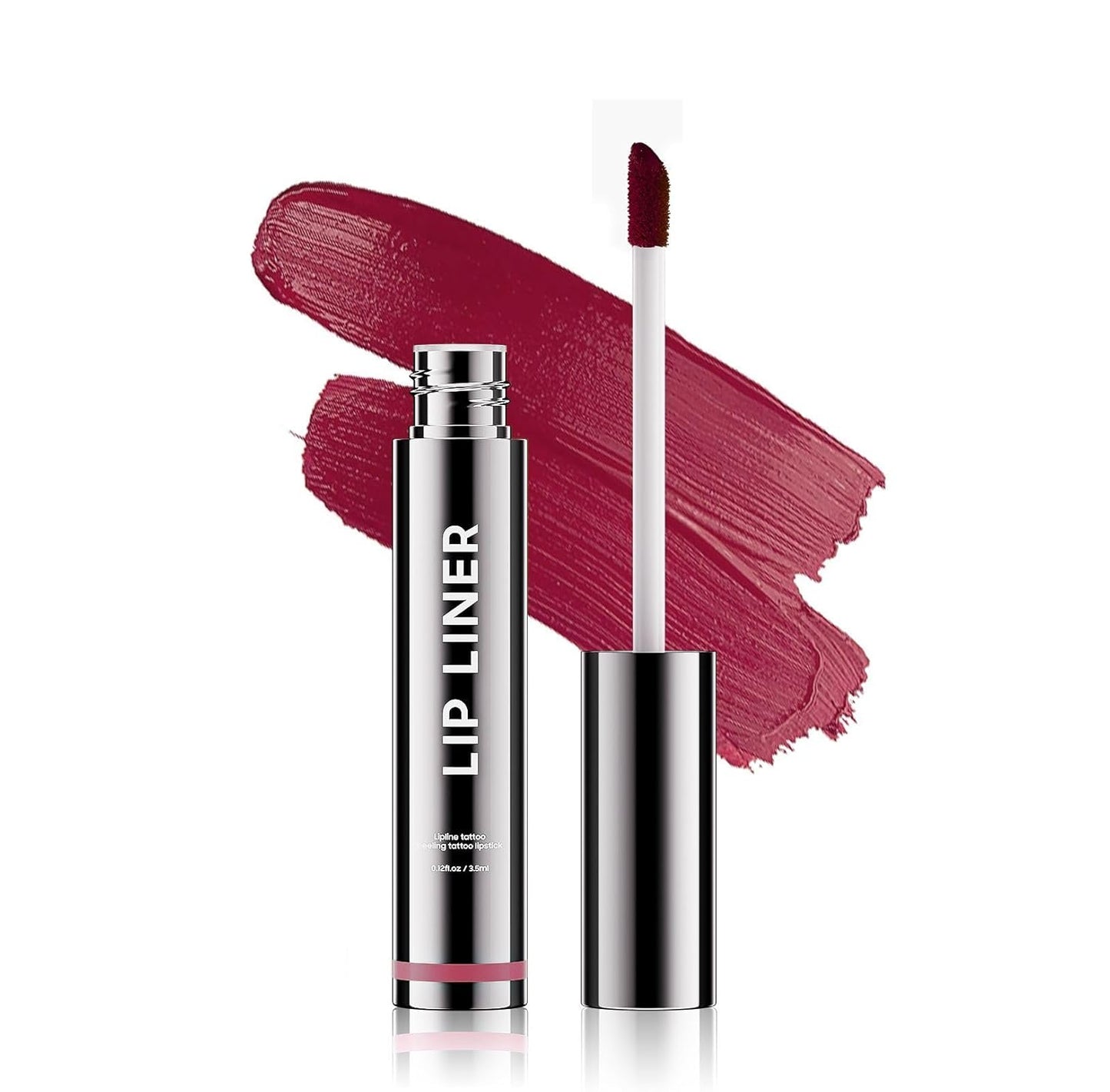 Lip Stain Peel Off - Lip Liner Waterproof, Lip Liner Stain Transfer Proof & Plumping, Moisturizing Non-Stick Cup Matte Finish Stay On All Day, Mauve Color
