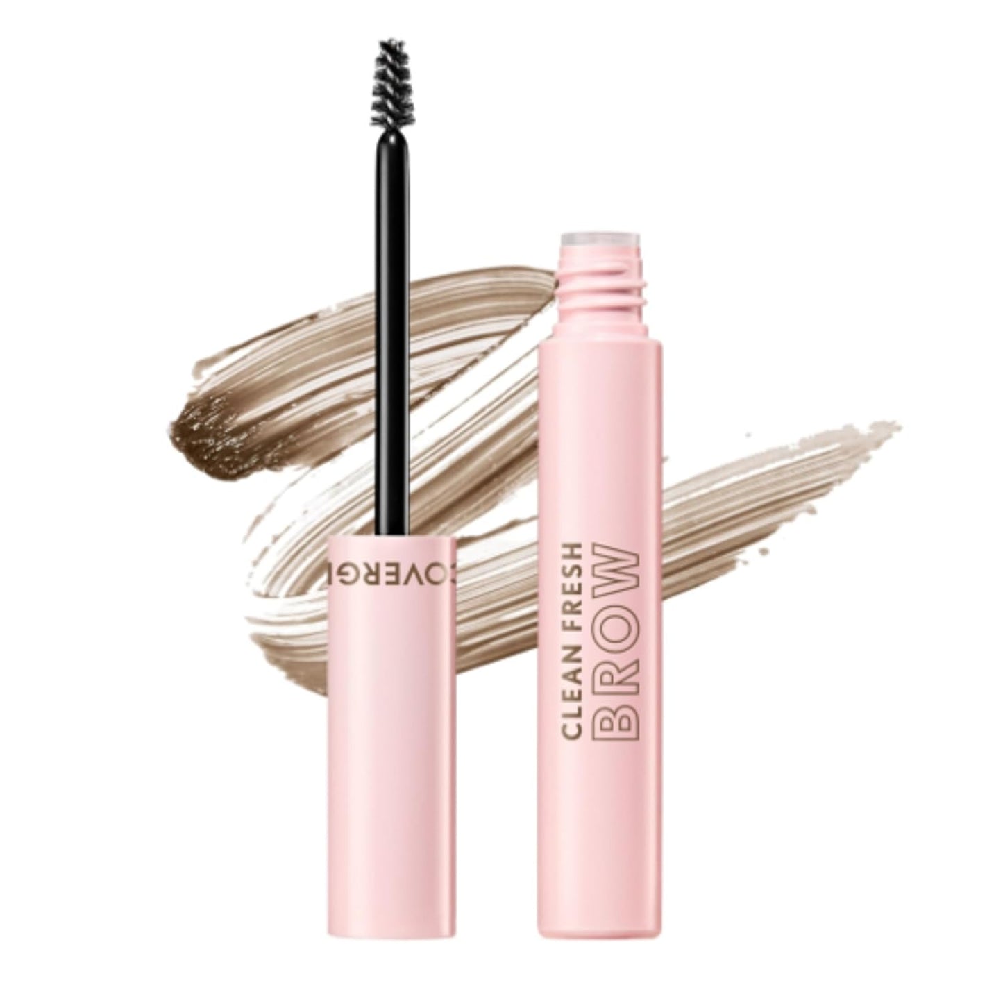 CoverGirl Clean Fresh Brow, 400 Soft Brown, Eyebrow Gel, Long-Lasting, Vegan Formula, Natural Looking, Easy to Apply, Doesn't Smudge, 0.18oz