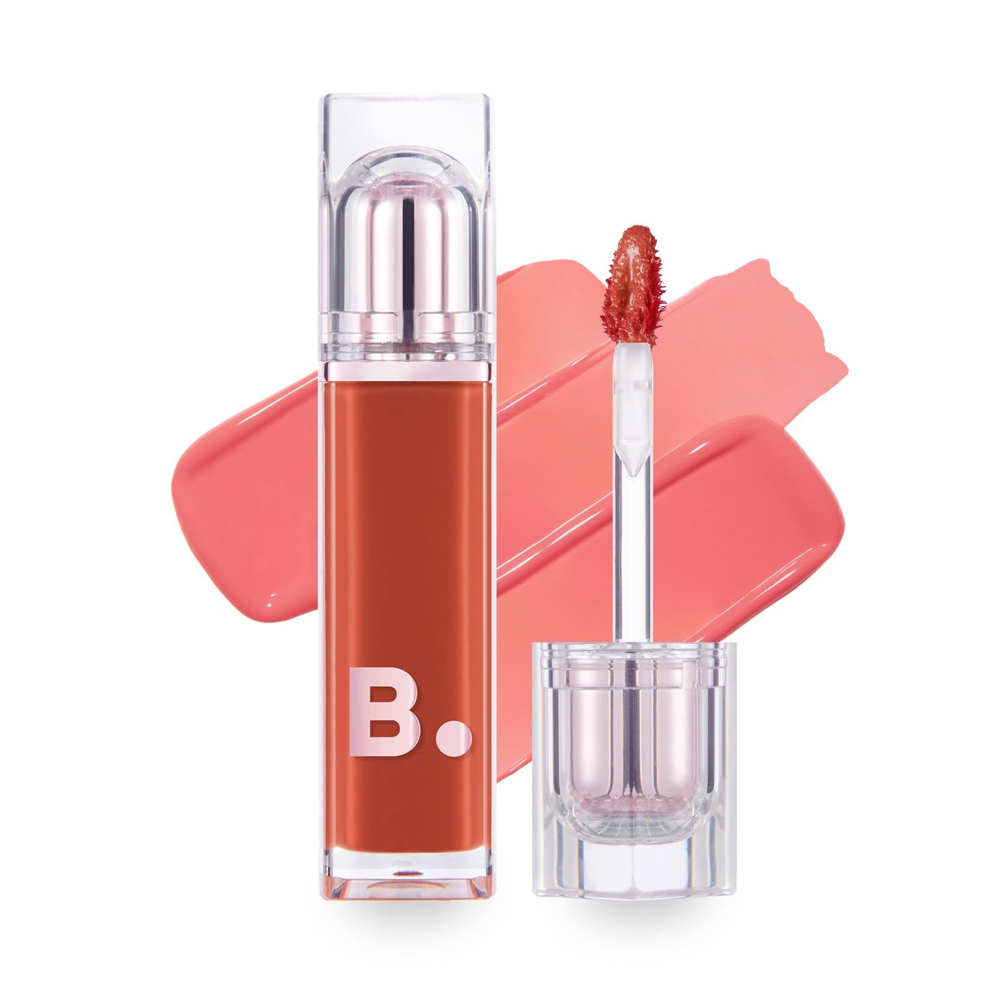 BANILA CO Dew Glow Tint - Dewy Gloss Lip Tint, CR04 Peach Sorbet (0.13 oz)